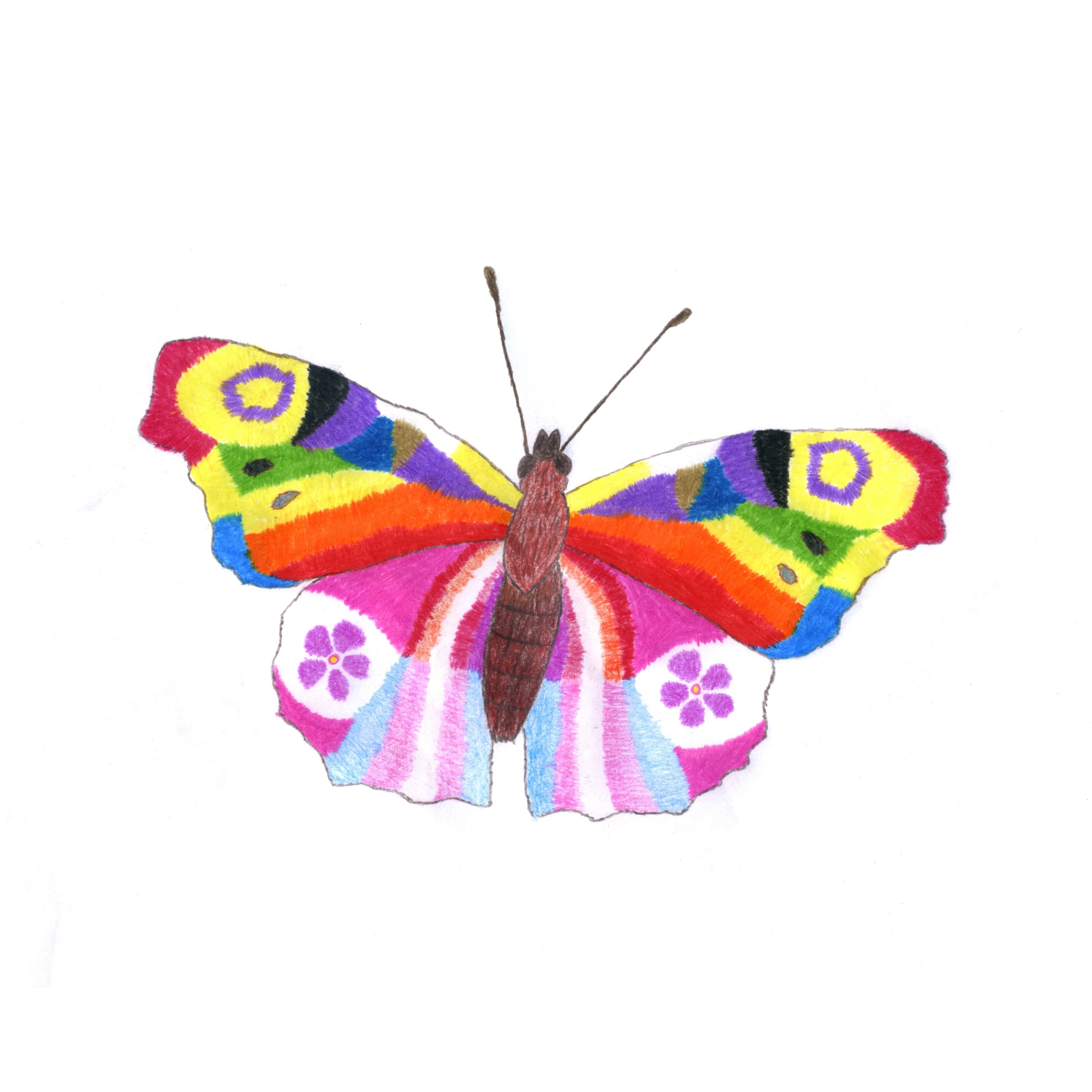Pride Butterfly Sticker