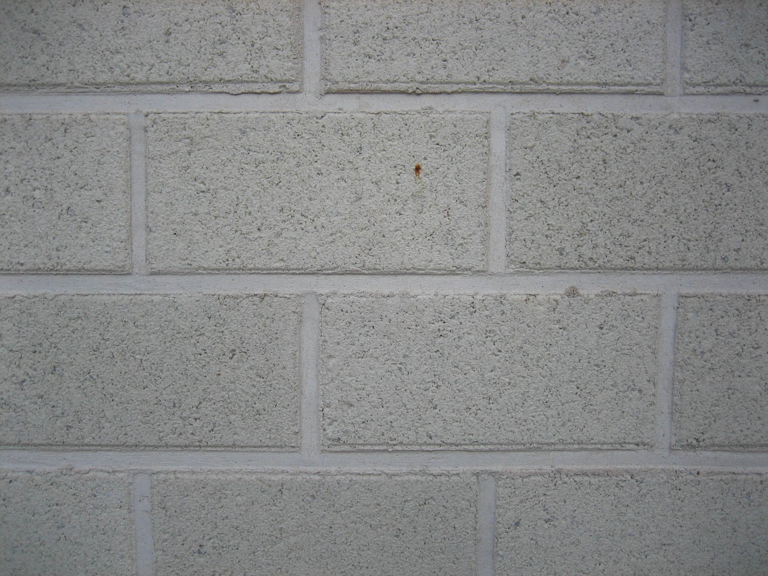 White stone brick wall pattern