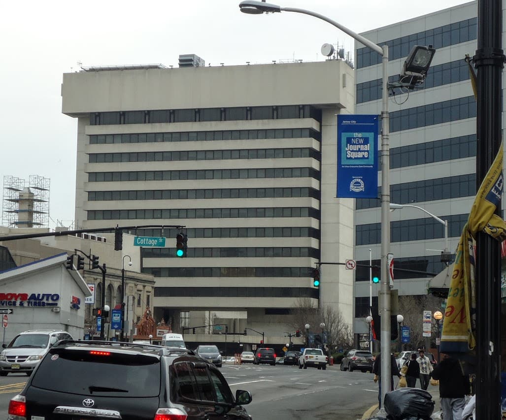 Jersey City street scene Kennedy Boulevard