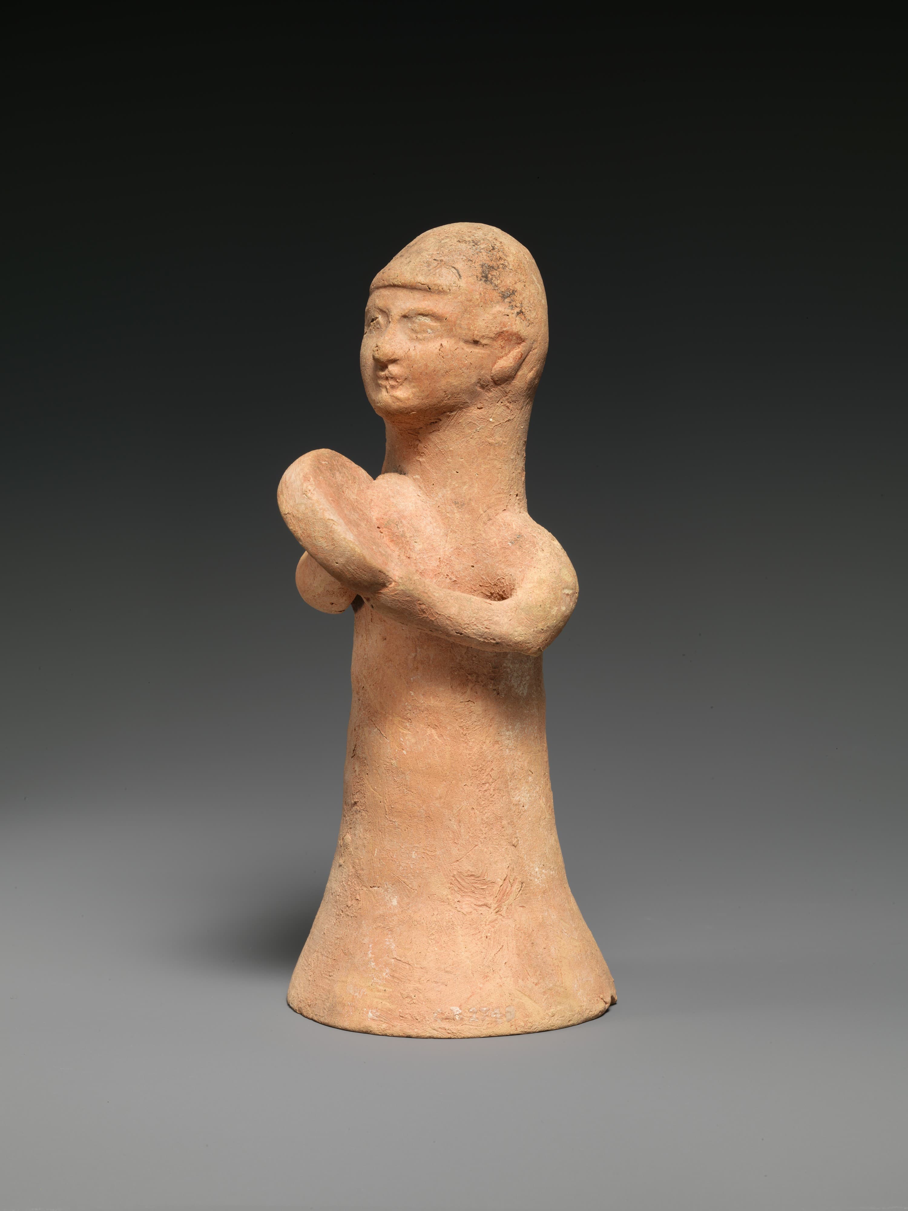 Terracotta female musician MET DP364753