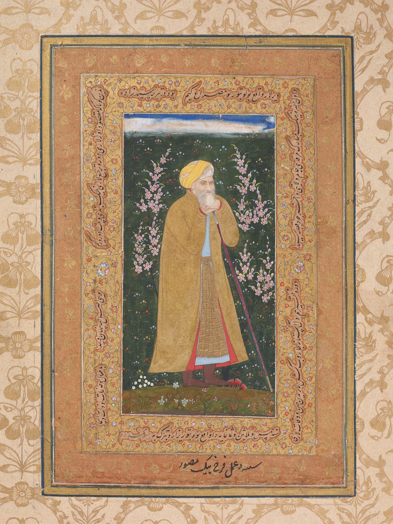 Self-Portrait of Farrukh Beg