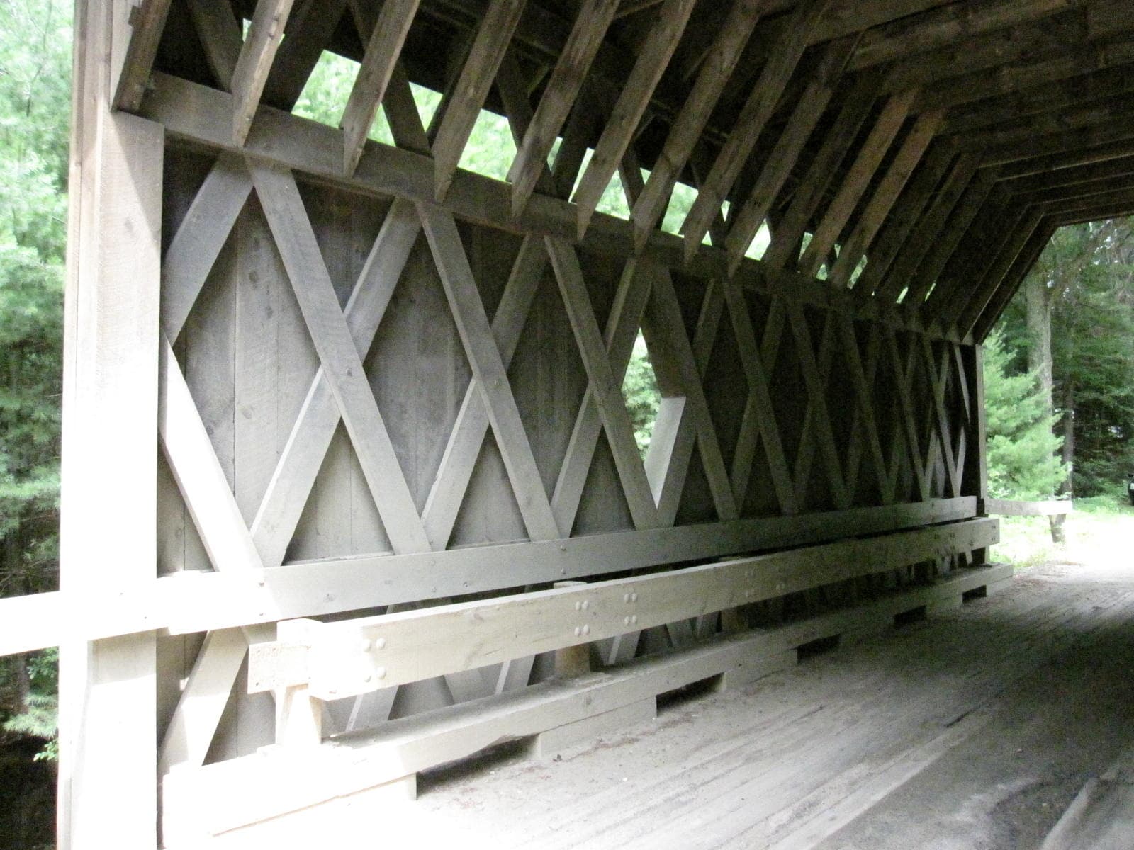 Swamp Meadow Bridge - truss