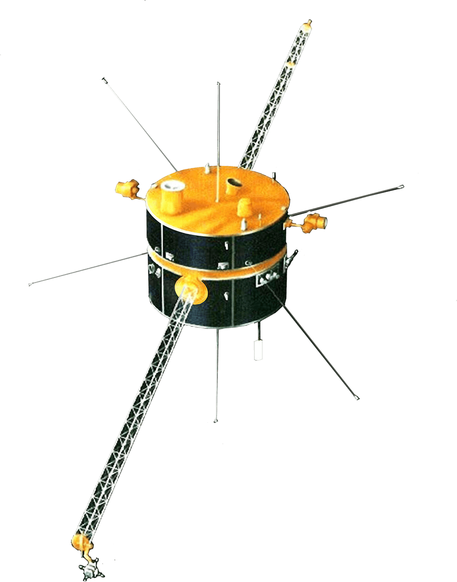 Wind spacecraft model