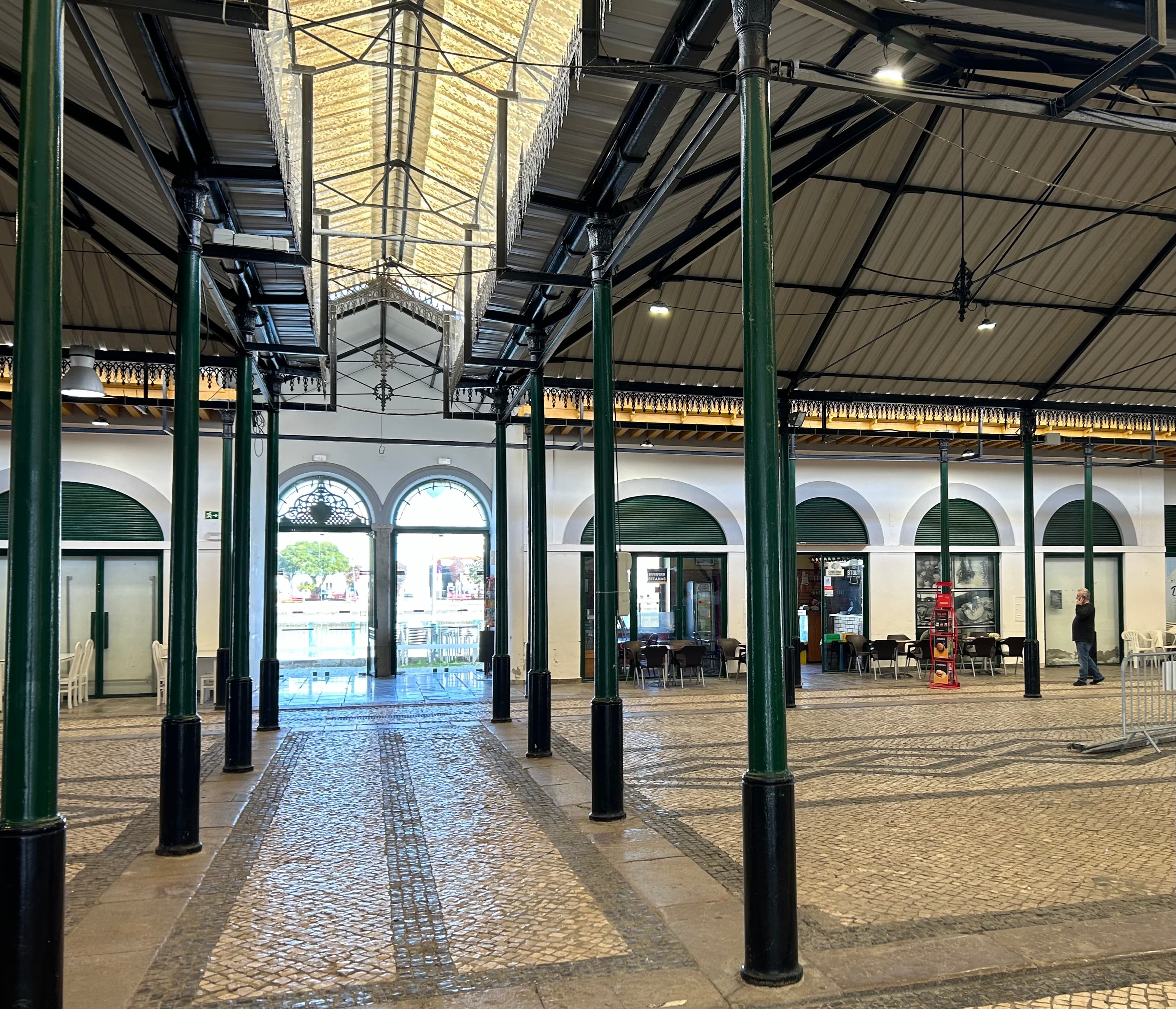Inside the fish market