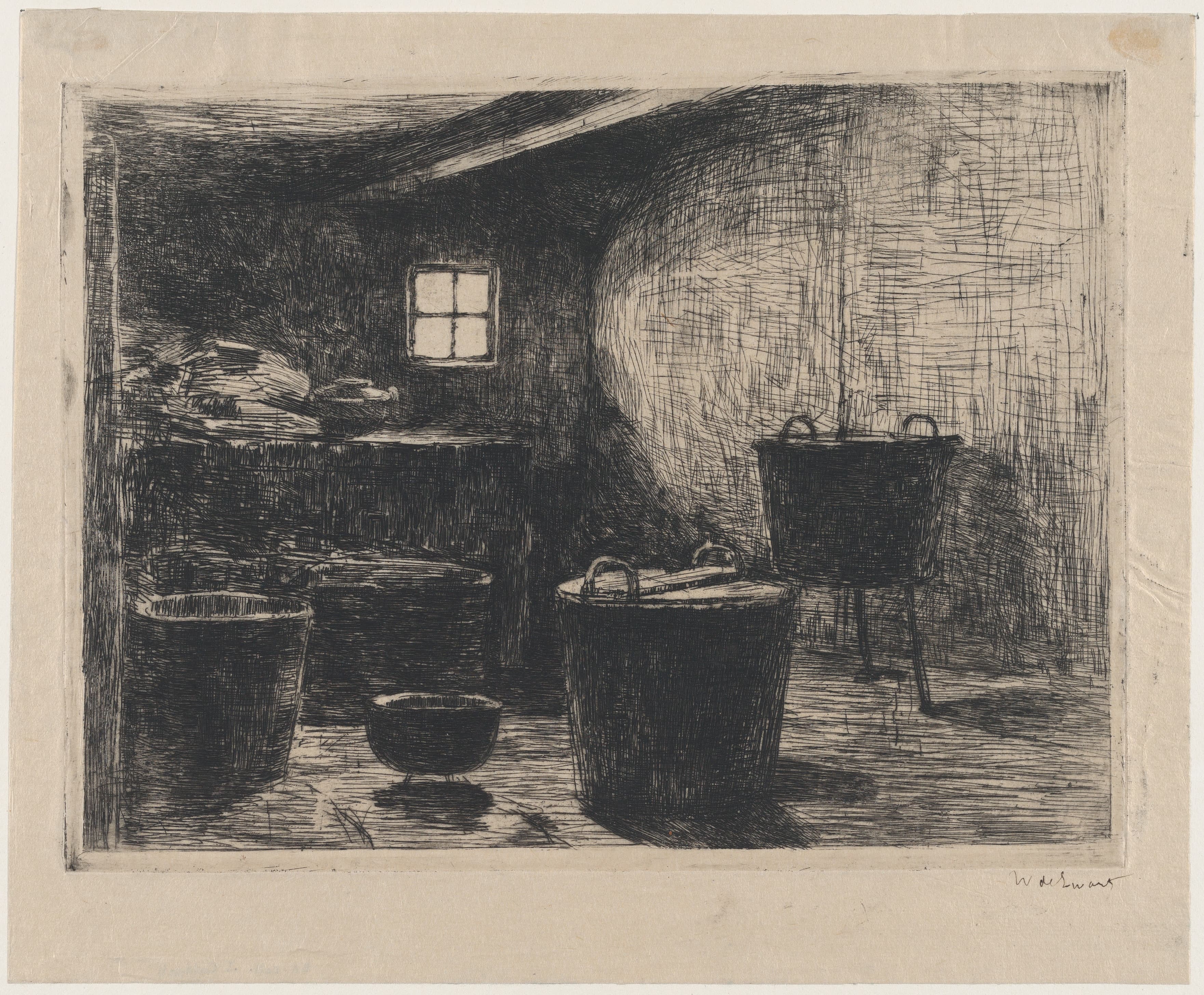 Interior of a Kitchen MET DP876327