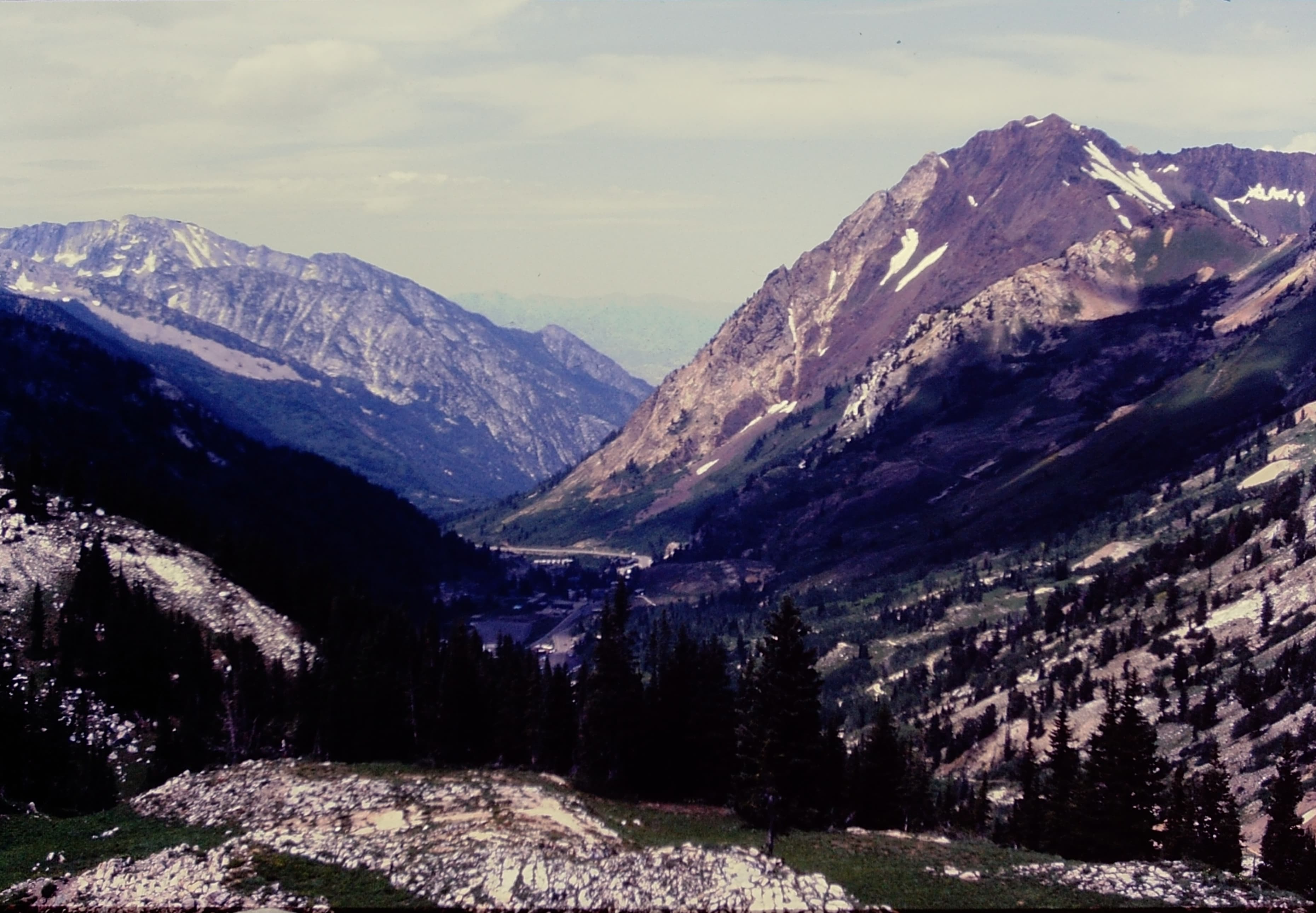 Little Cottonwood Canyon from Grizzly Gulch