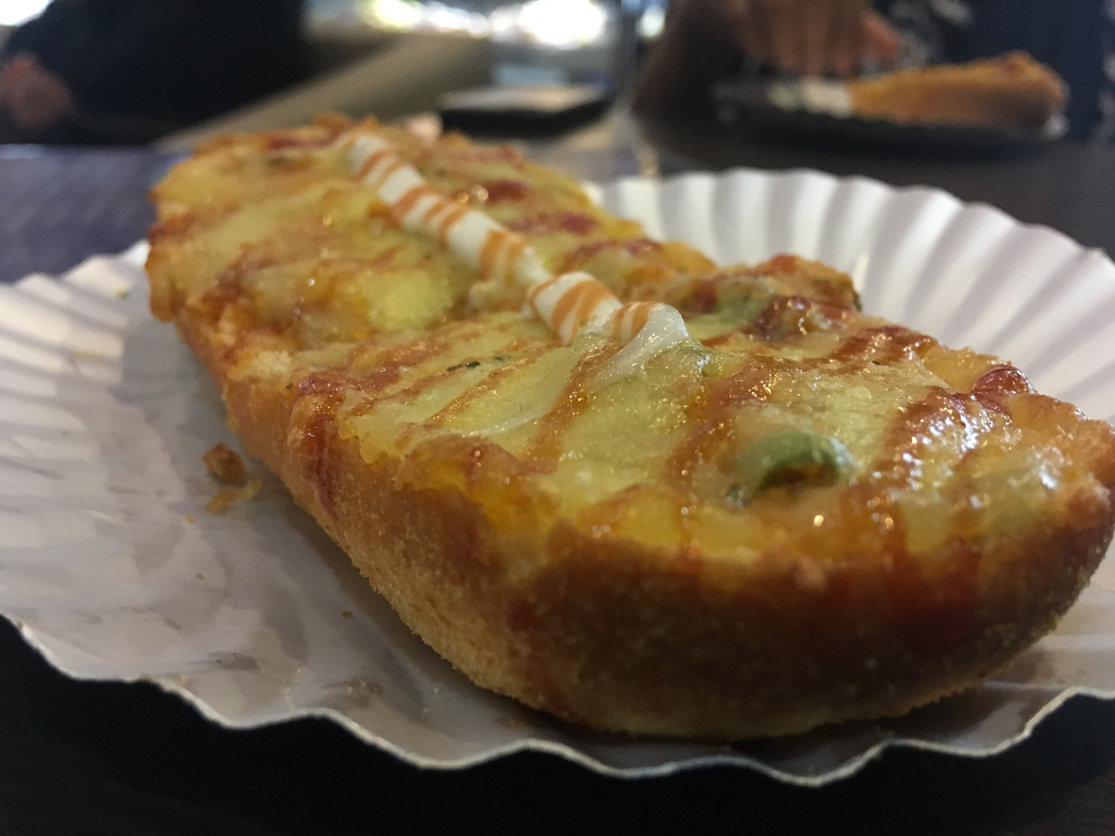 Garlic bread in Dolphin bakery