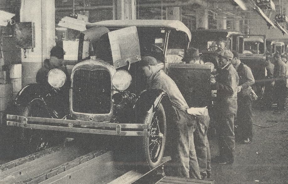 Ford Motor Company assembly line