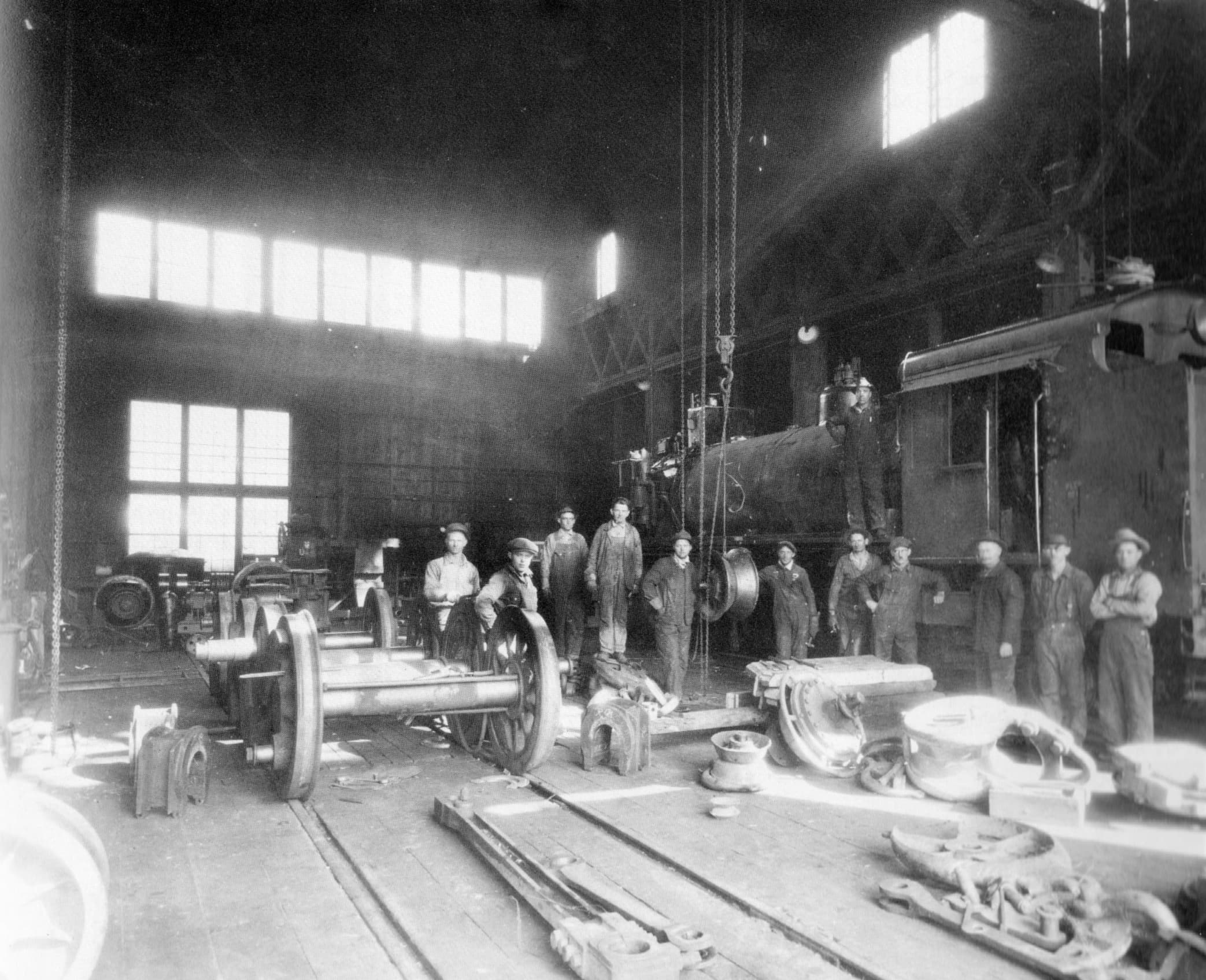 Sugar Pine Lumber Company Machine Shop Interior
