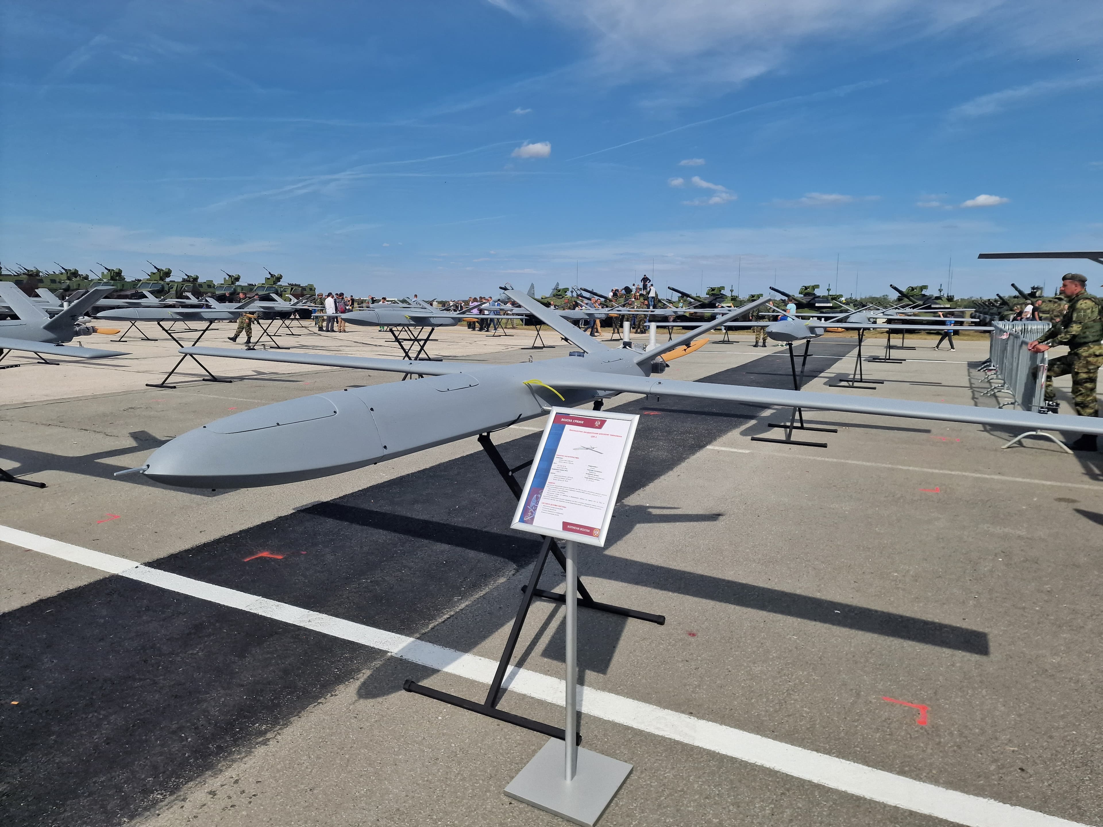 Edge SM2 Kamikaze drone Serbian Army
