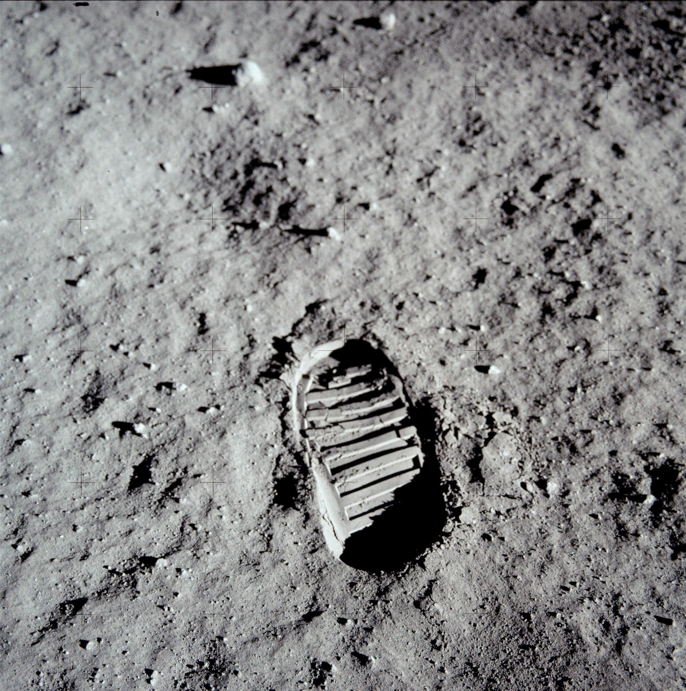 Apollo 11 bootprint