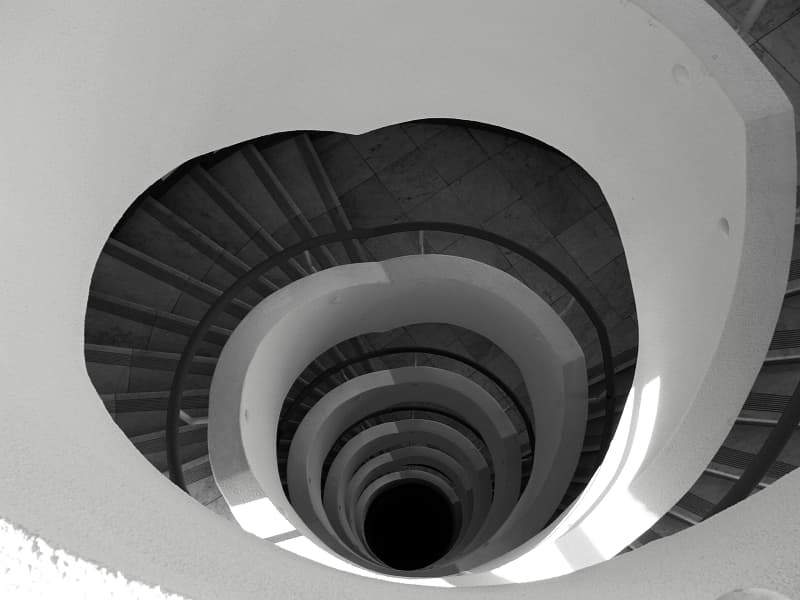 ITC Miskolc, Spiral staircase
