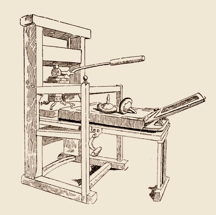 Peter Edes Printing Press