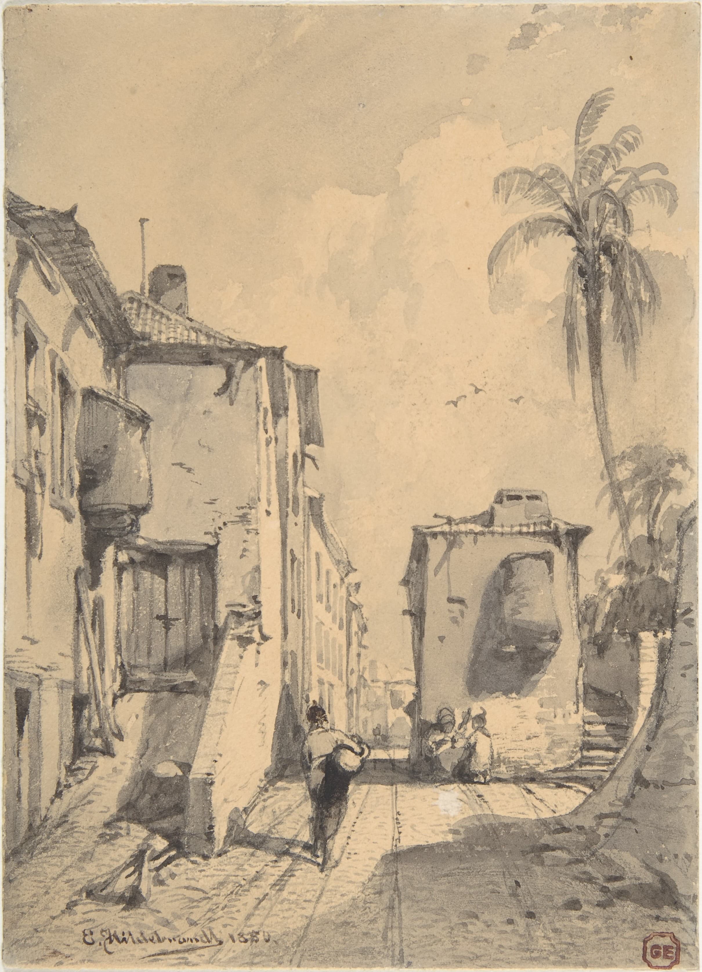 Oriental Street Scene MET DP803818