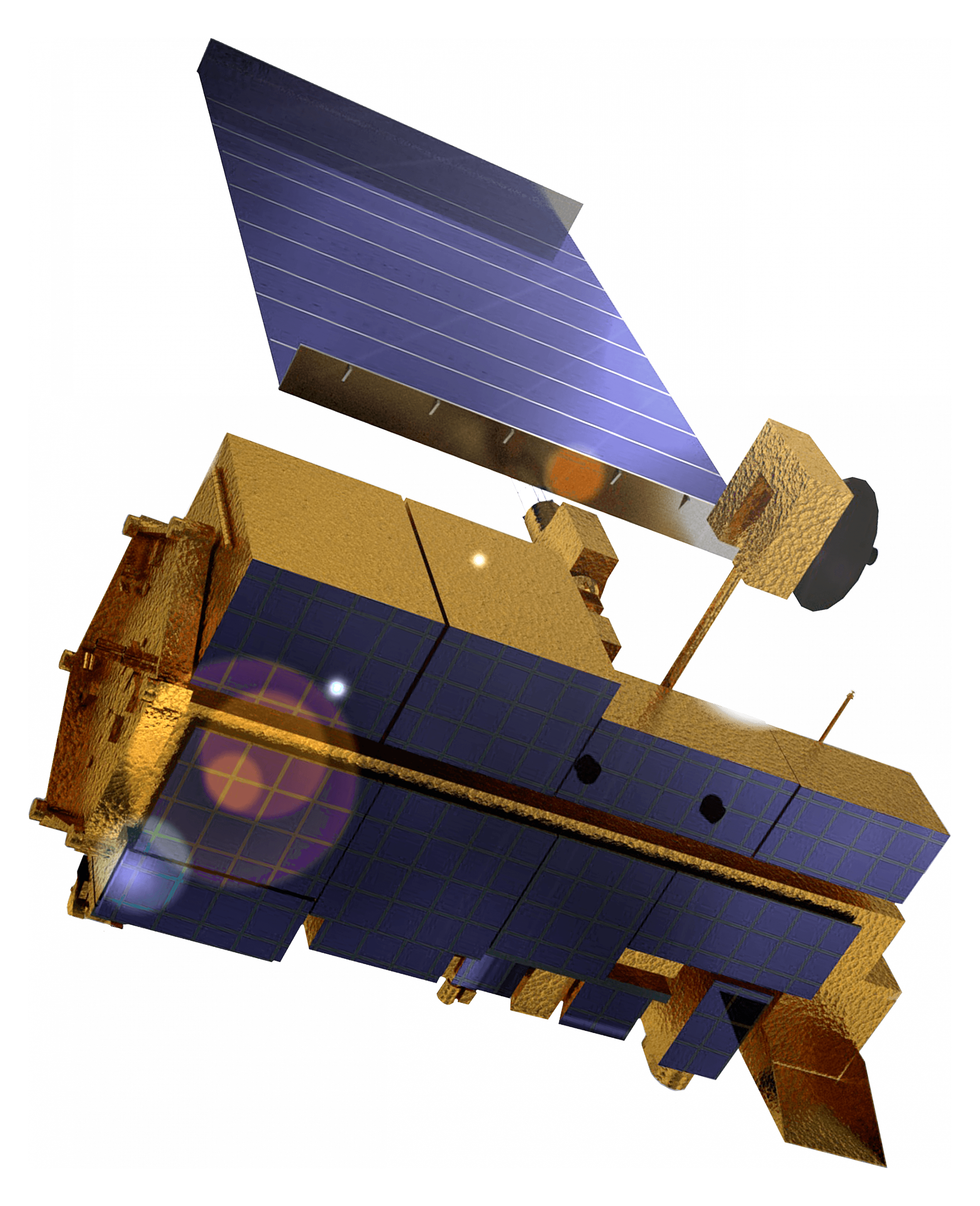 Terra spacecraft model