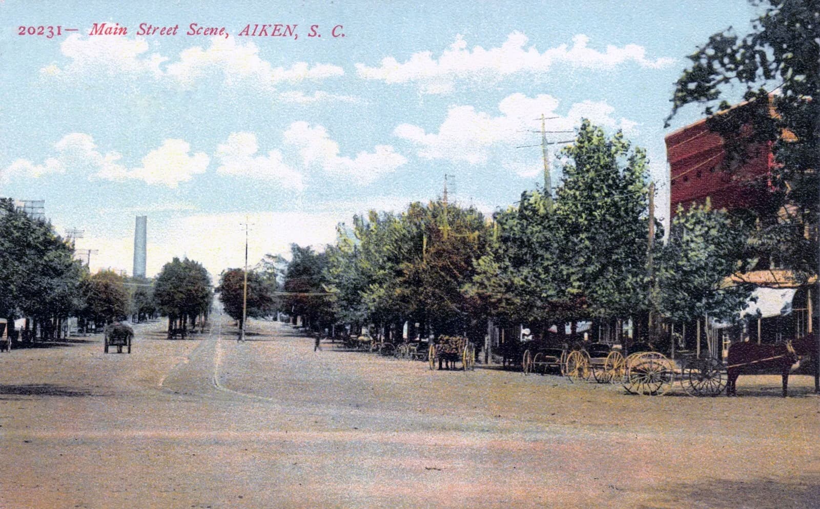 Aiken - Main Street scene
