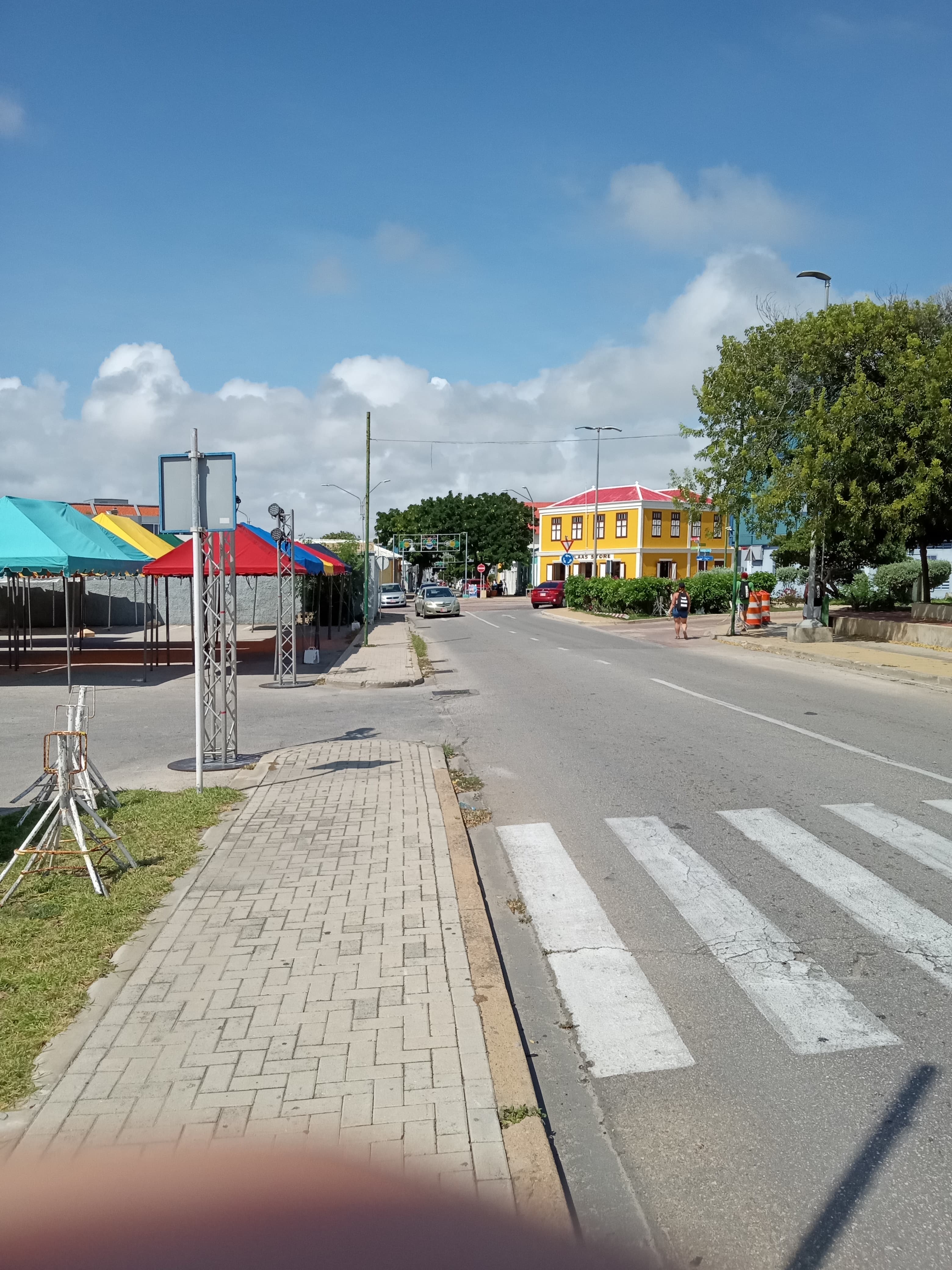 Crosswalk in aruba