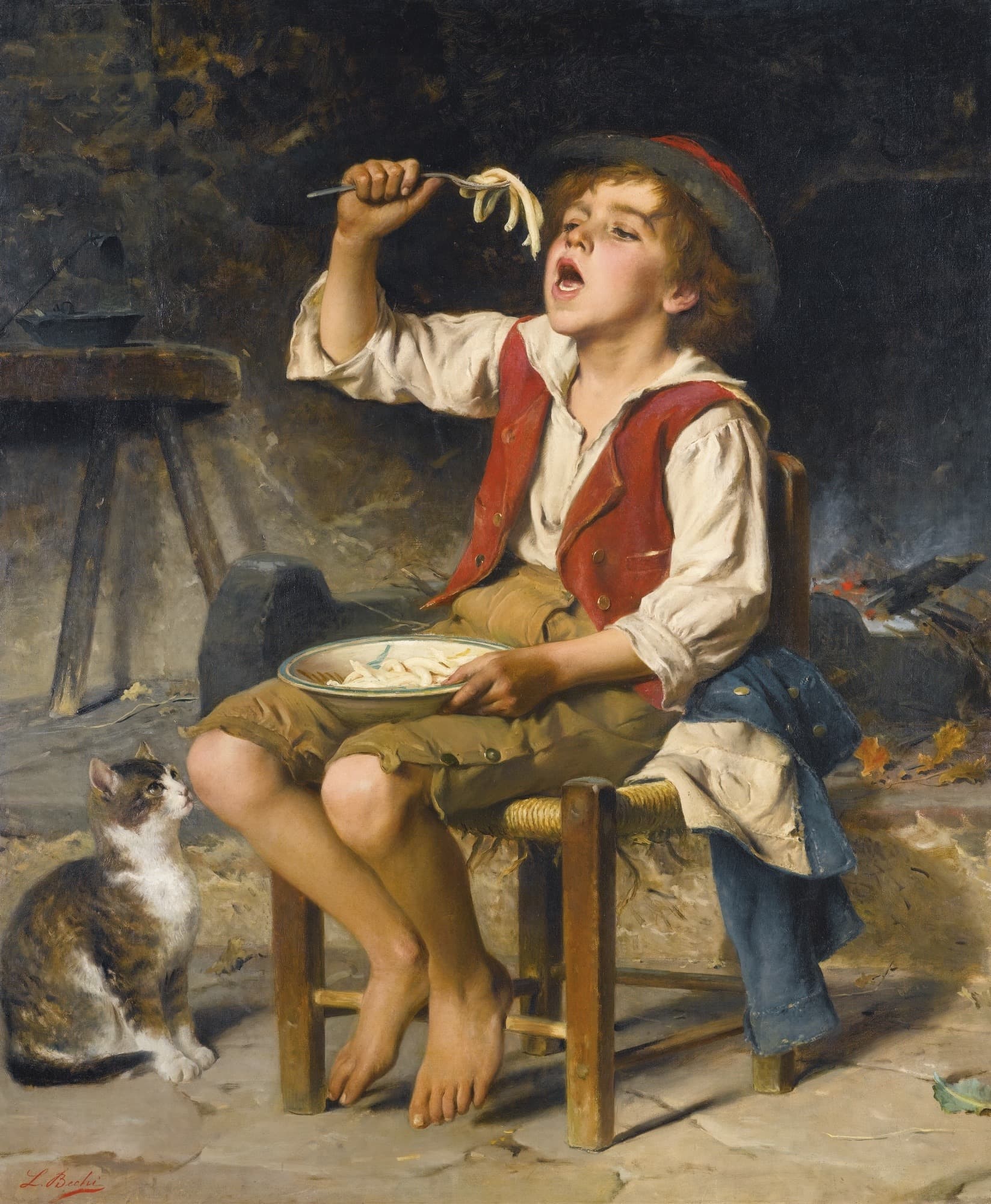 Luigi Bechi A healthy appetite