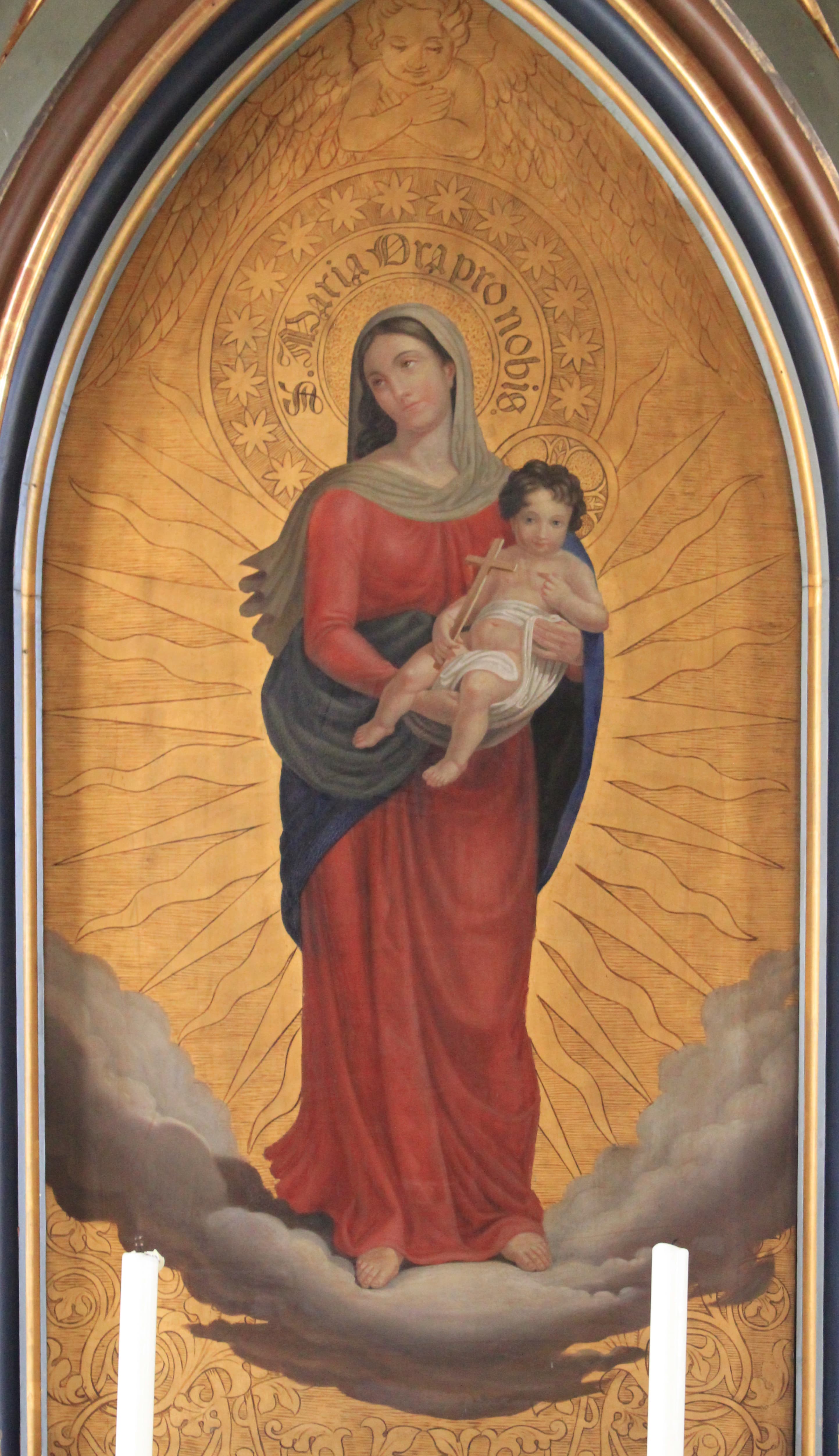 Pfarrkirche Stall - Marienaltar1