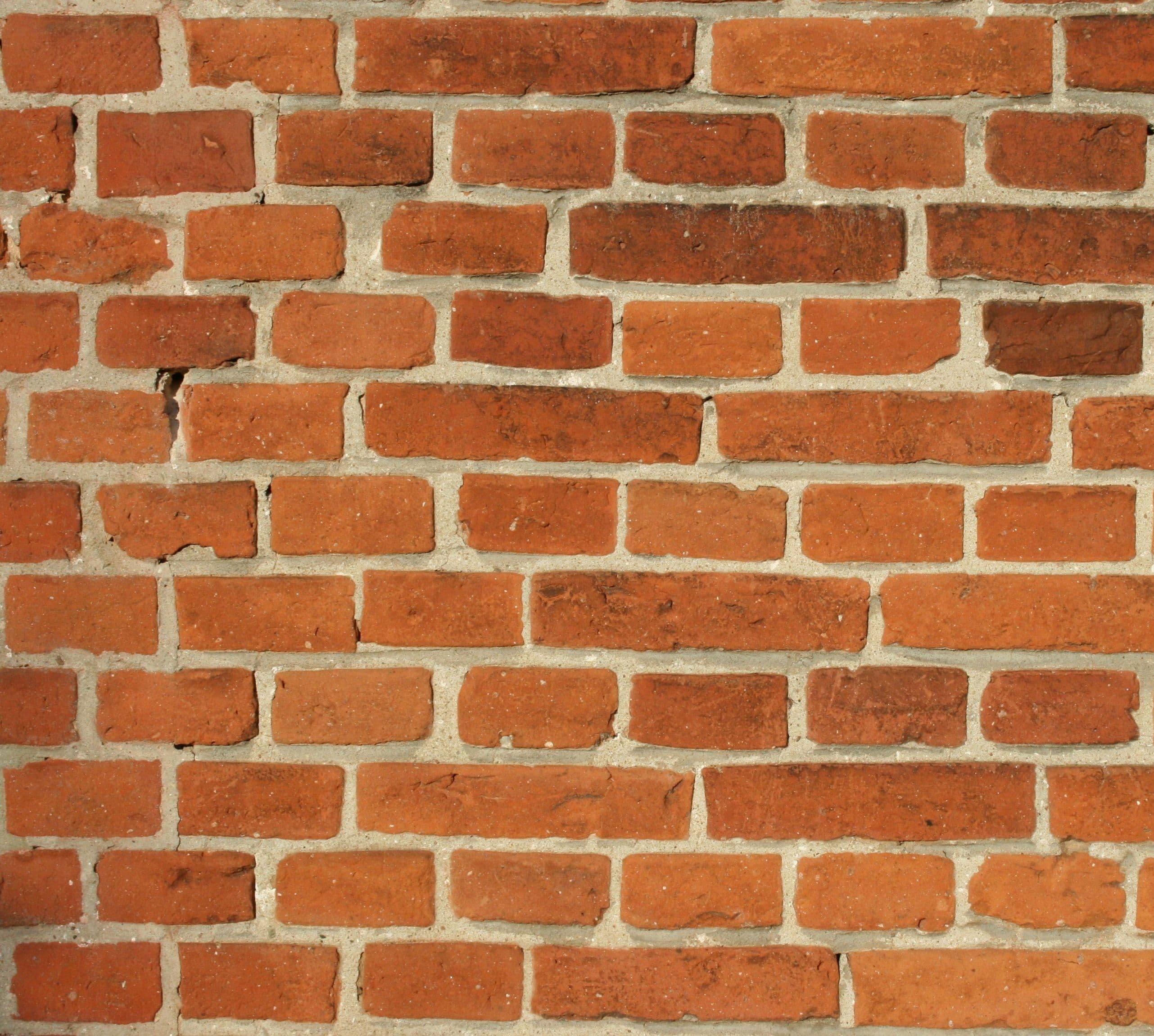 Brown brick wall