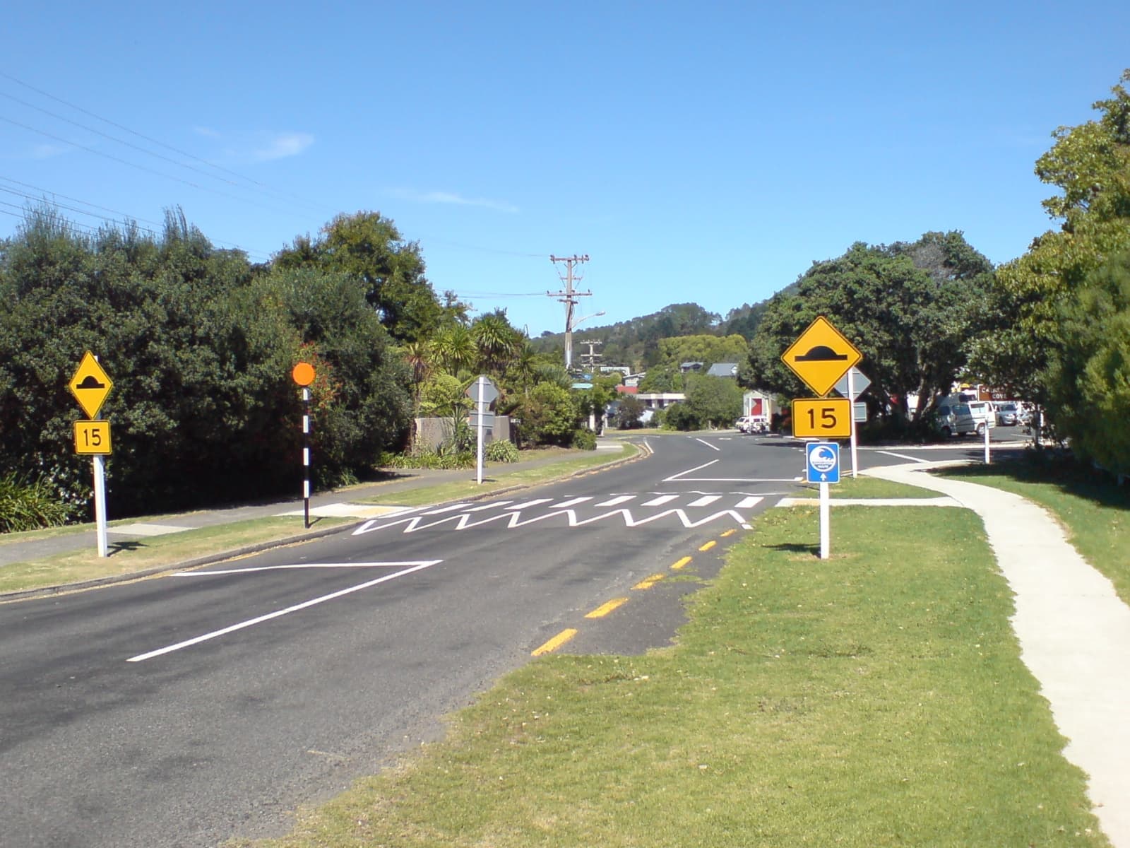 Raised Pedestrian Crossing, In Hahei