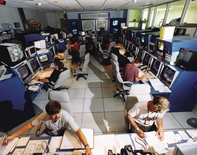 JACADS computer control room