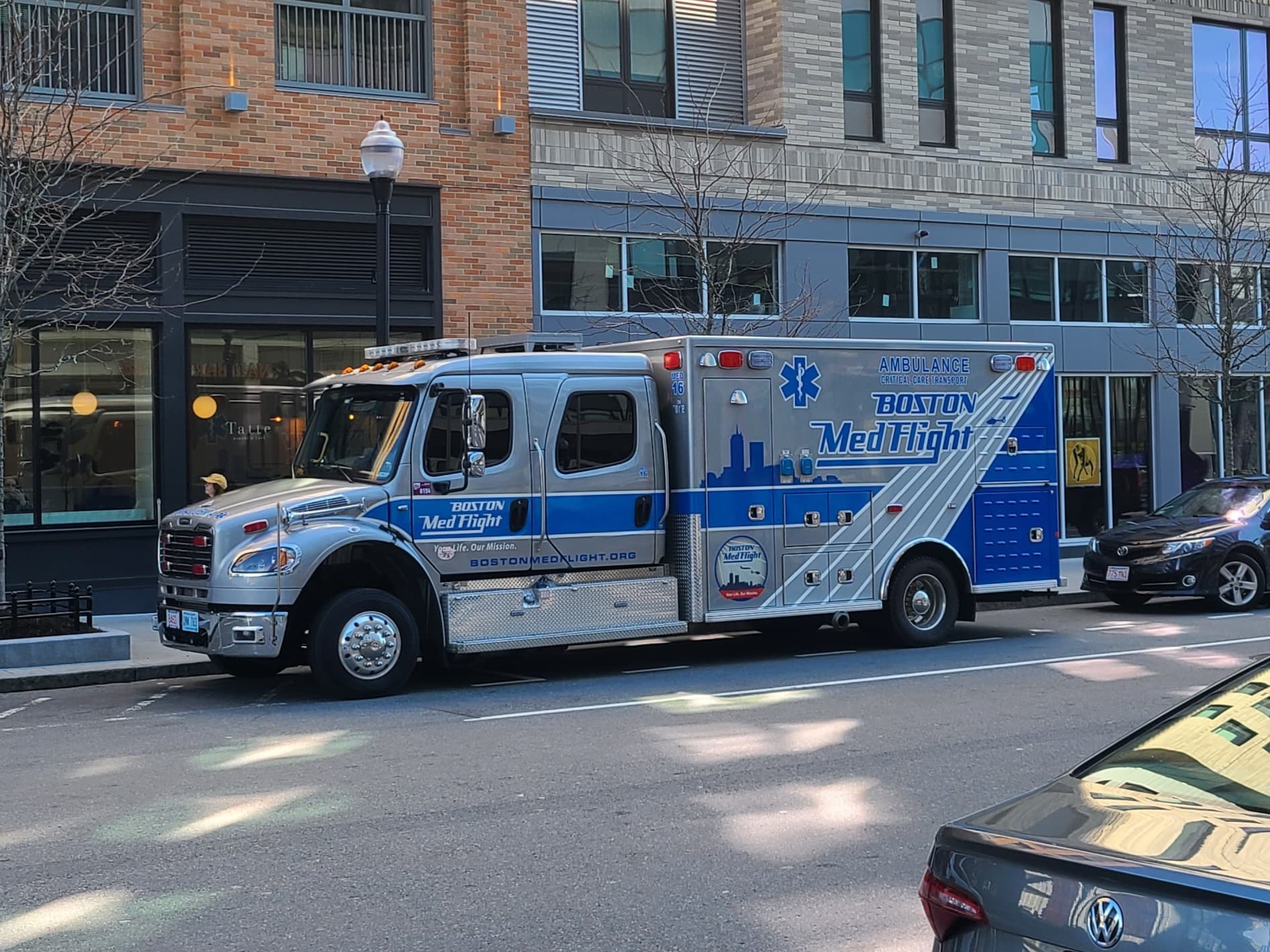 Boston MedFlight Ambulance at Assembly Row