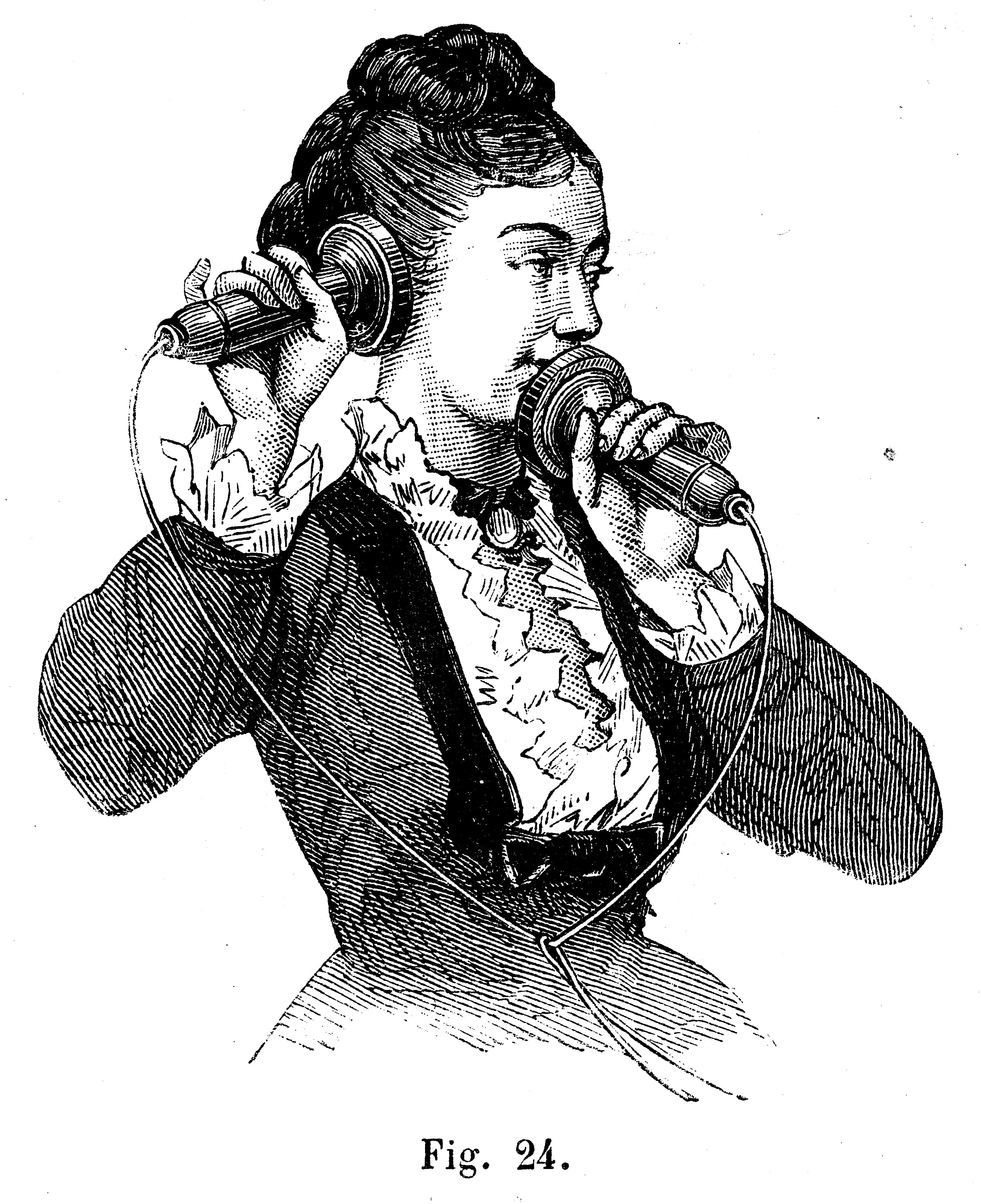 Ordinary Bell telephone (1880)