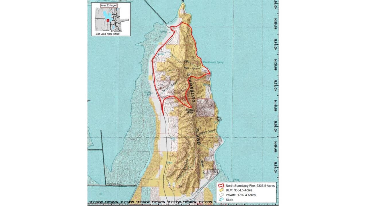 Tabby Canyon Fire Map