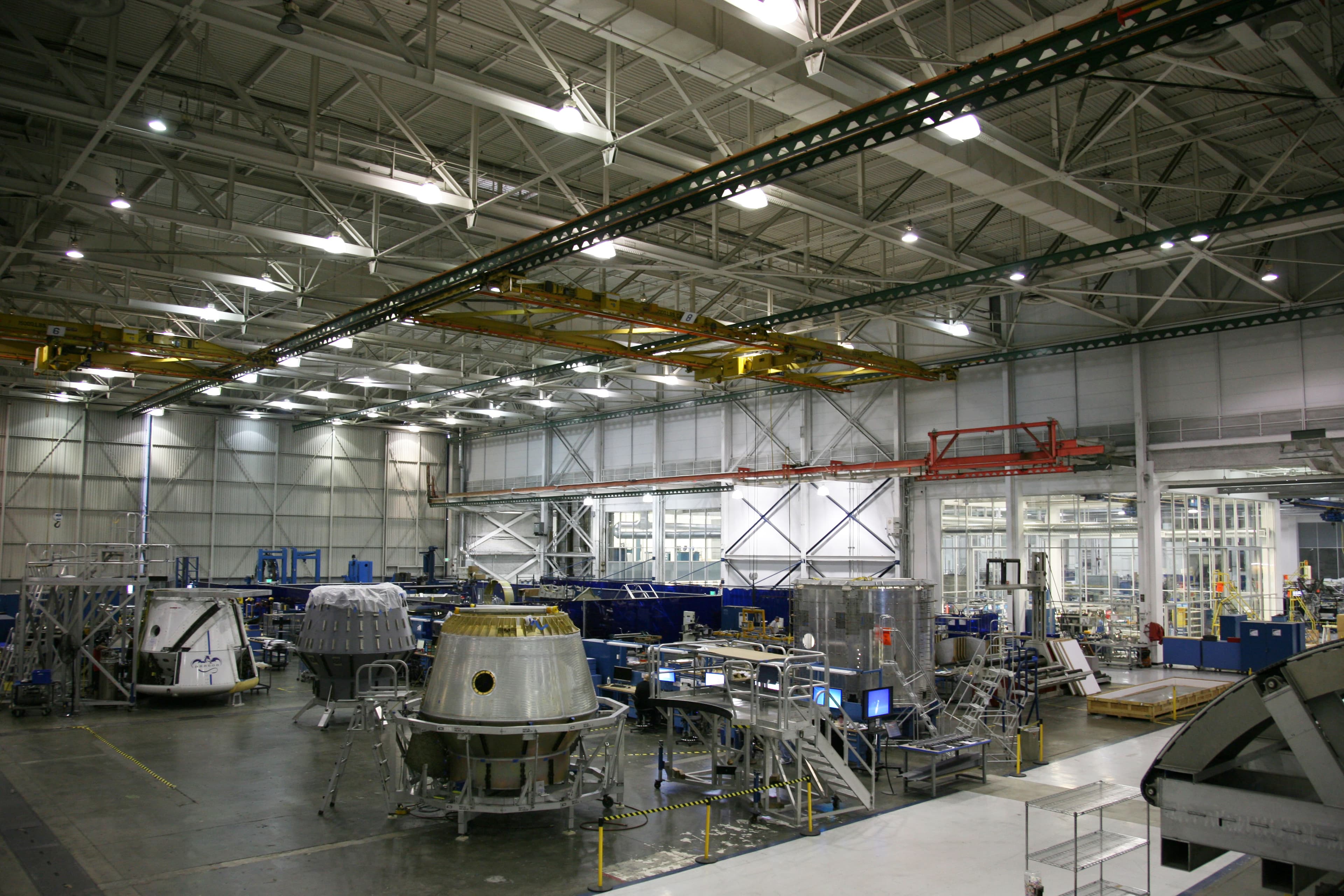Three Dragons on Factory Floor