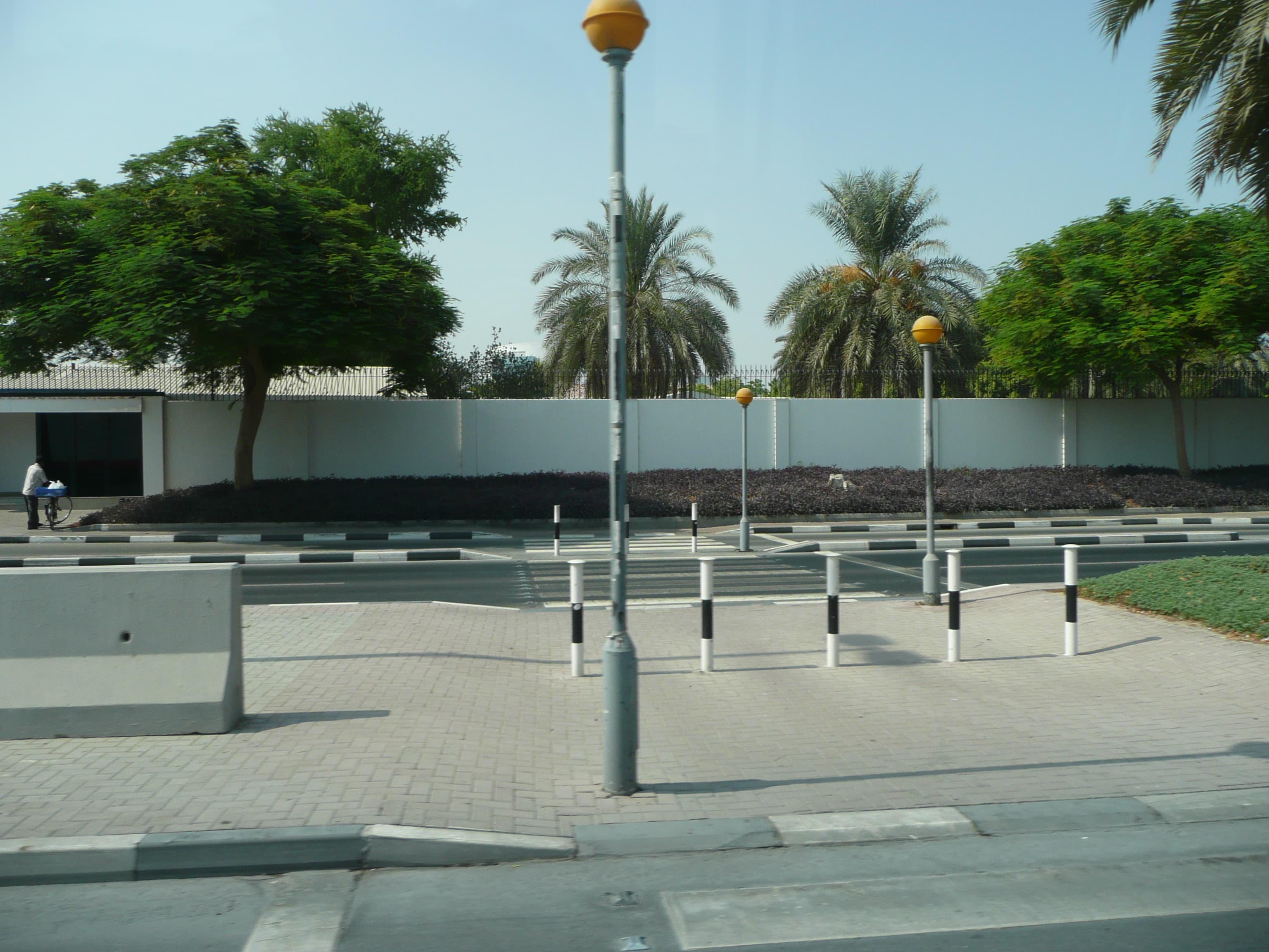 Pedestrian crossing in Dubai