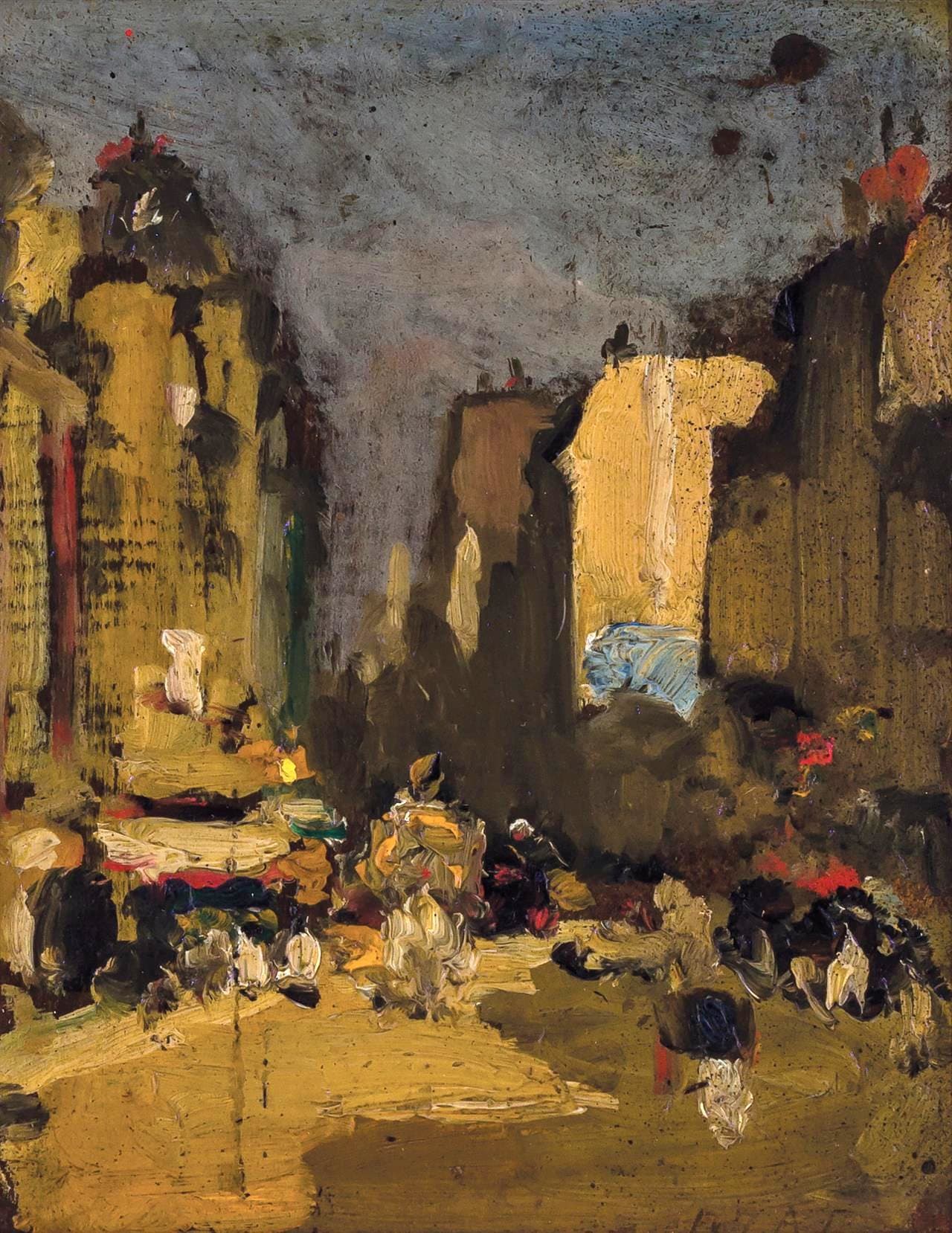 Paris Street Scene by Robert Henri