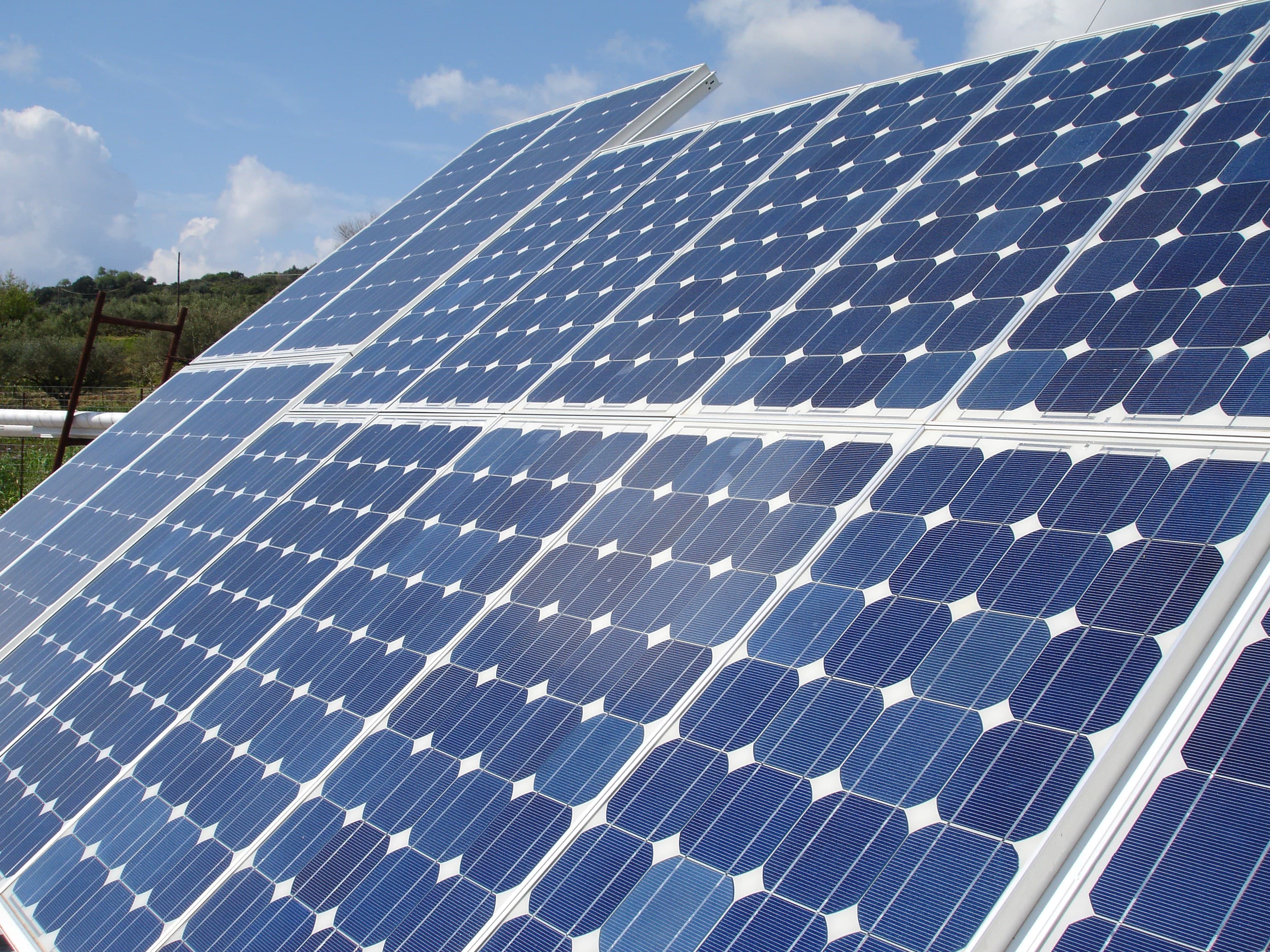 Solar tracker in Lixouri