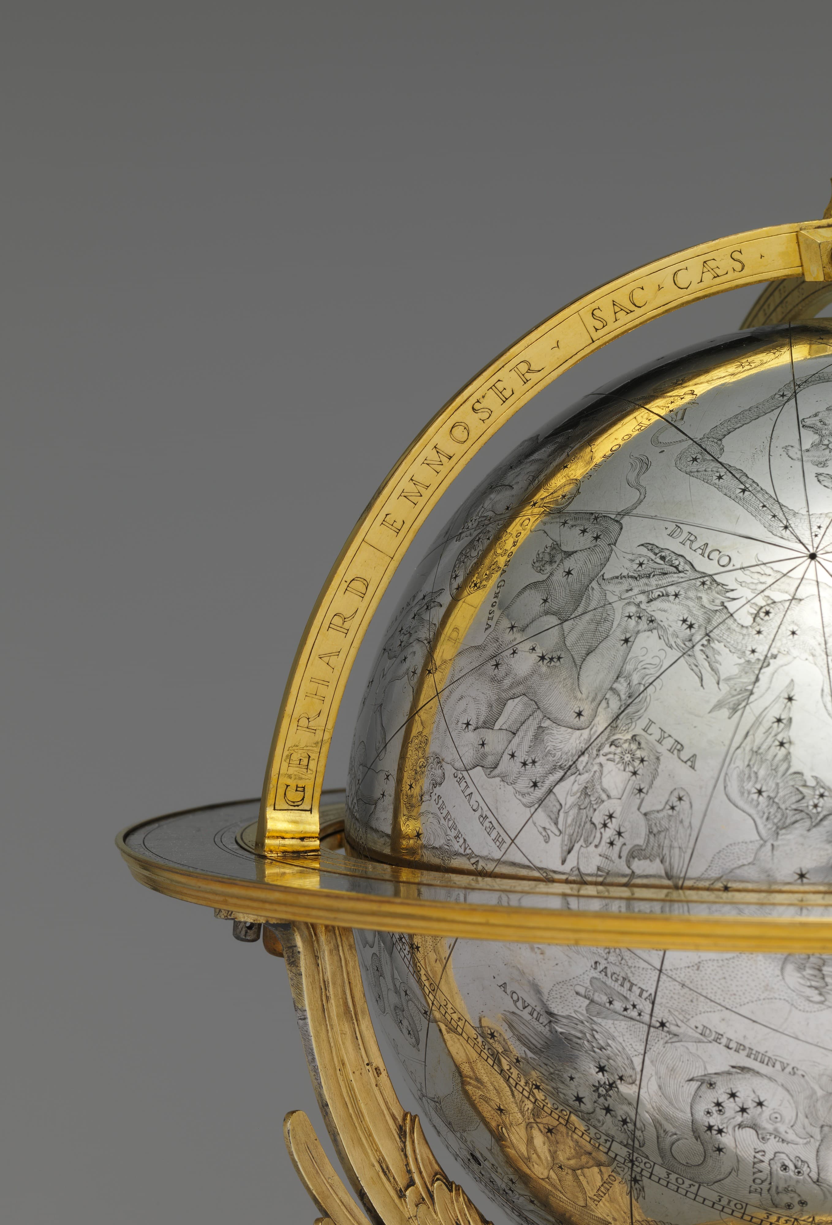 Celestial globe with clockwork MET DP237710
