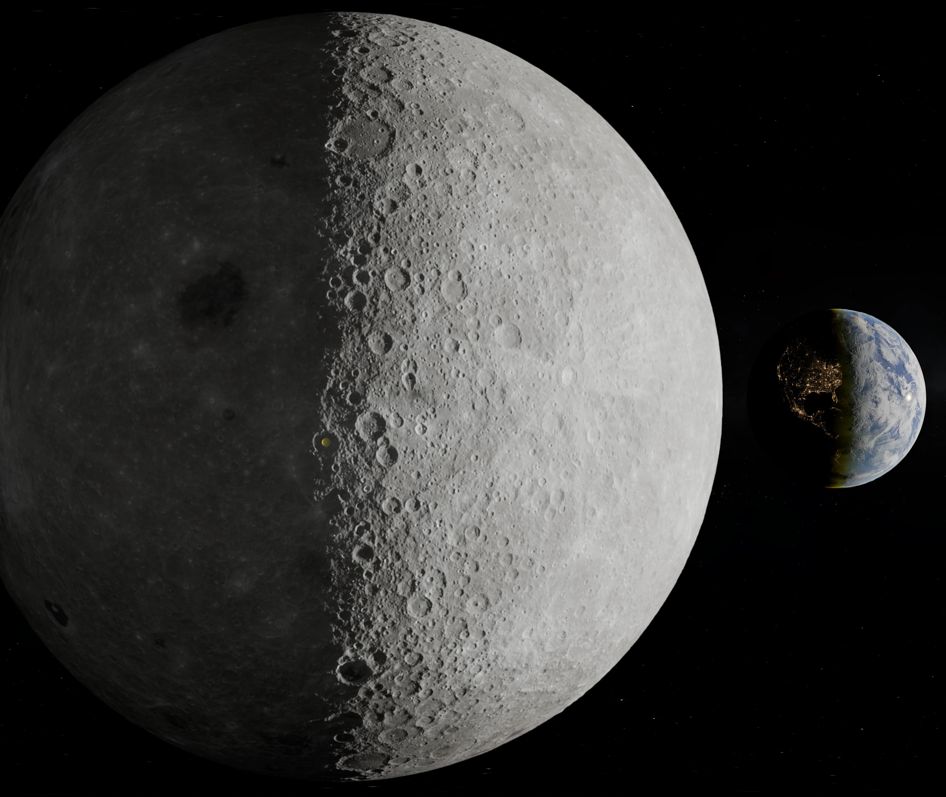Lunar Crater Radio Telescope 2