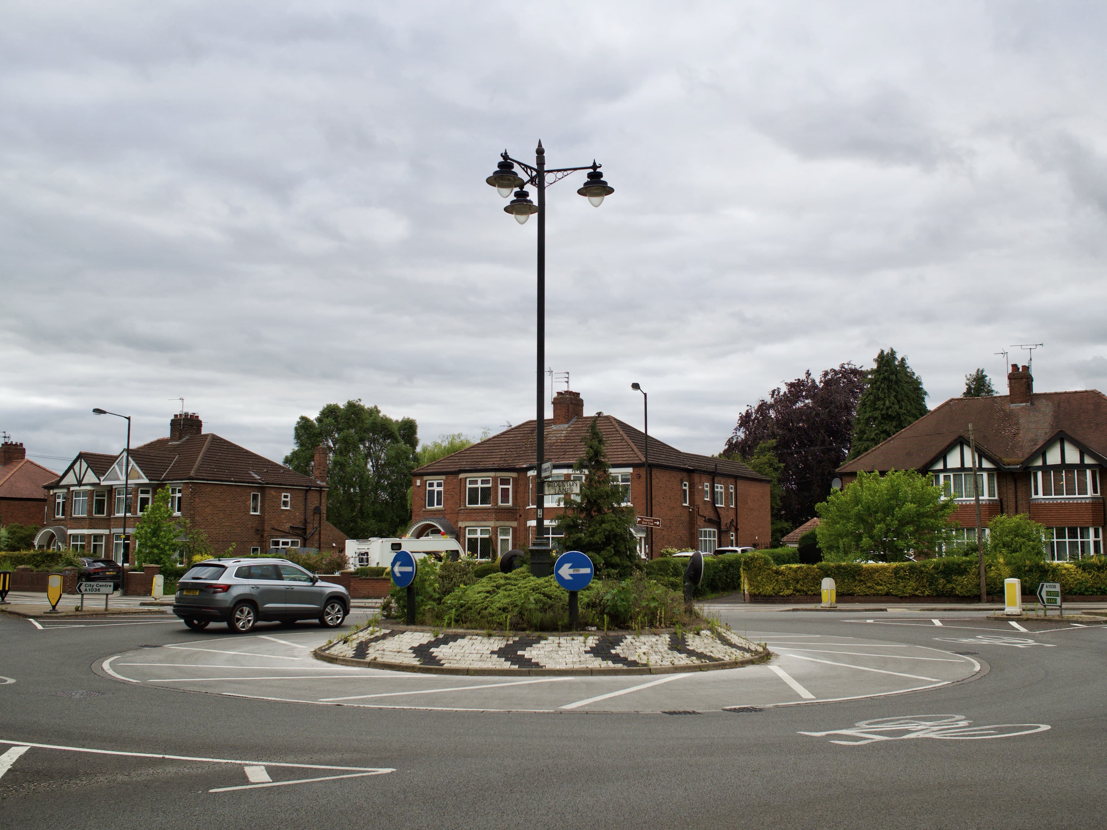 Malton Road Heworth Green roundabout Jan26