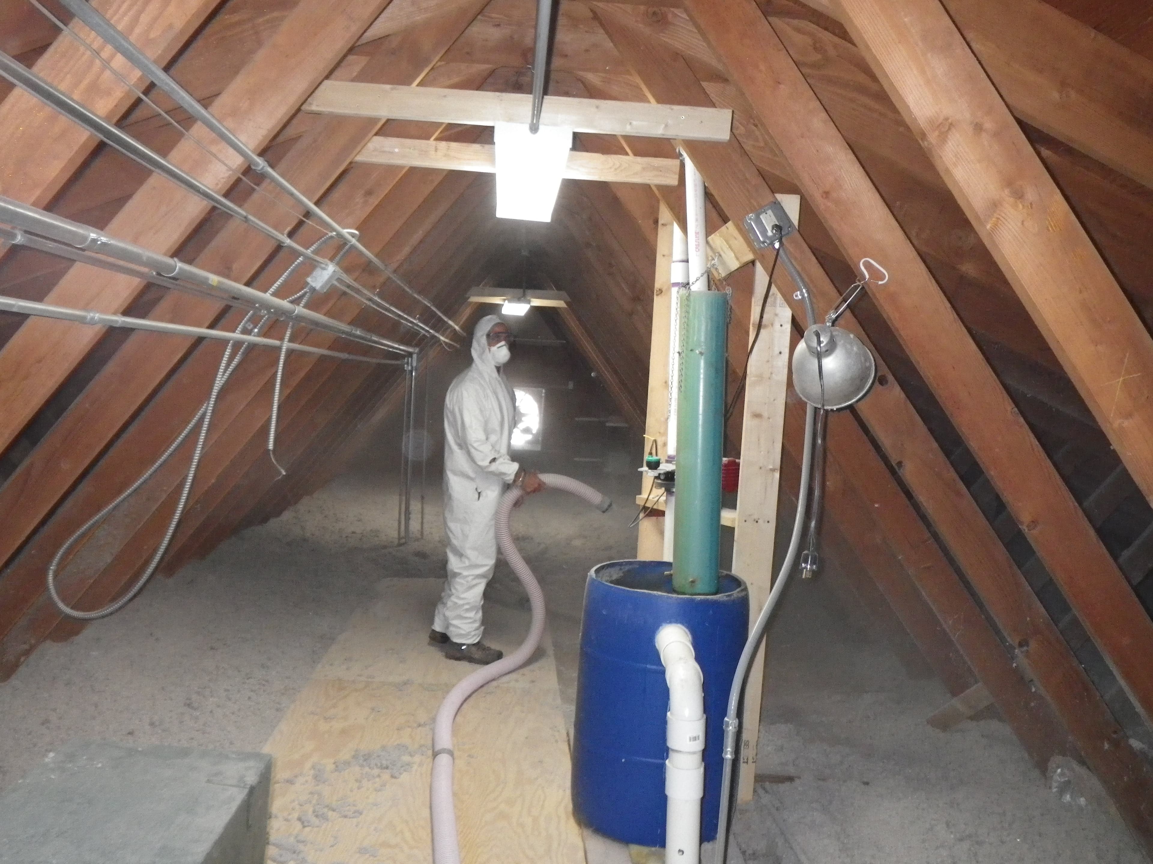 Insulating attic (49525467656)