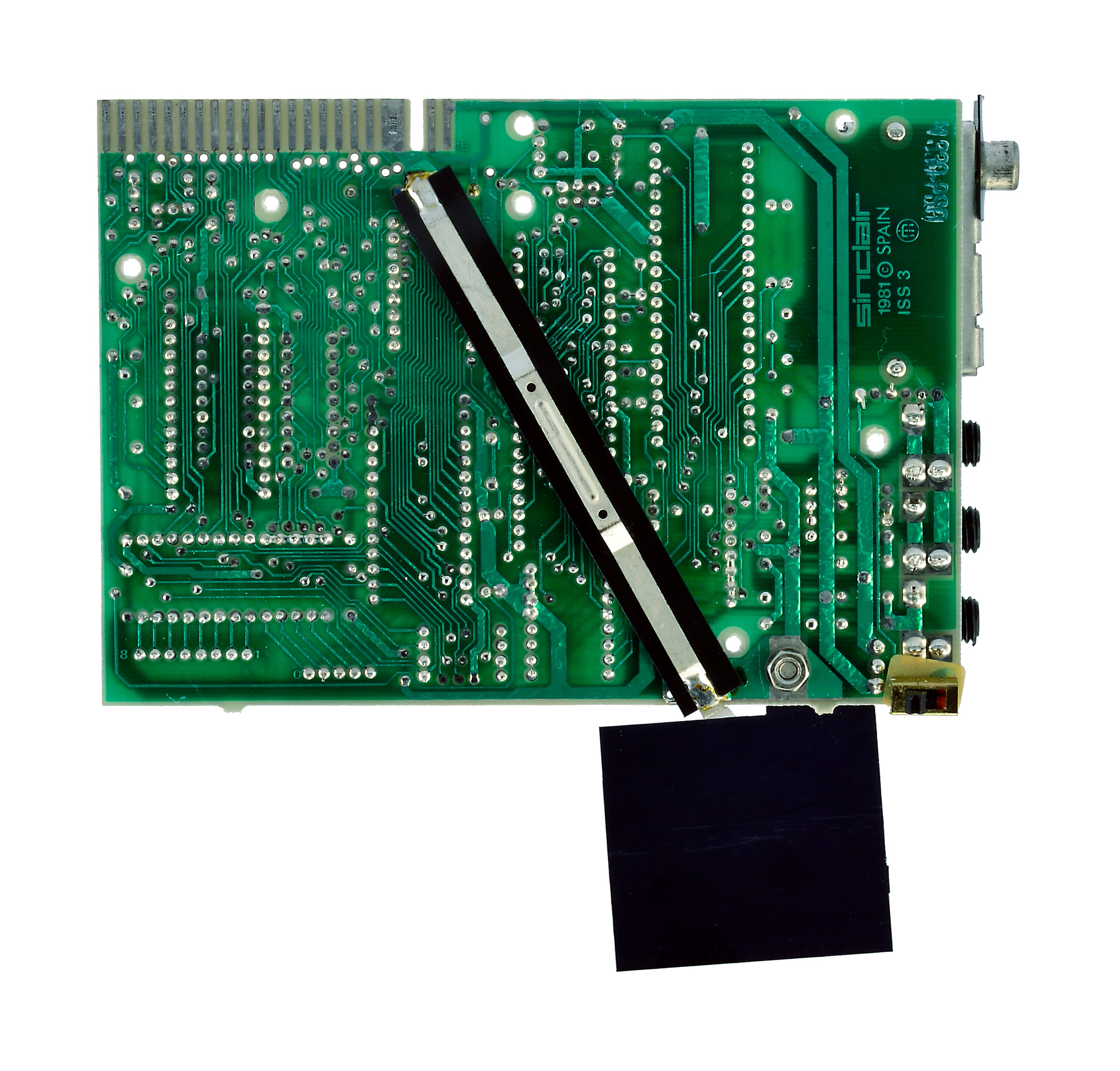 Timex Sinclair 1000 Motherboard Bottom