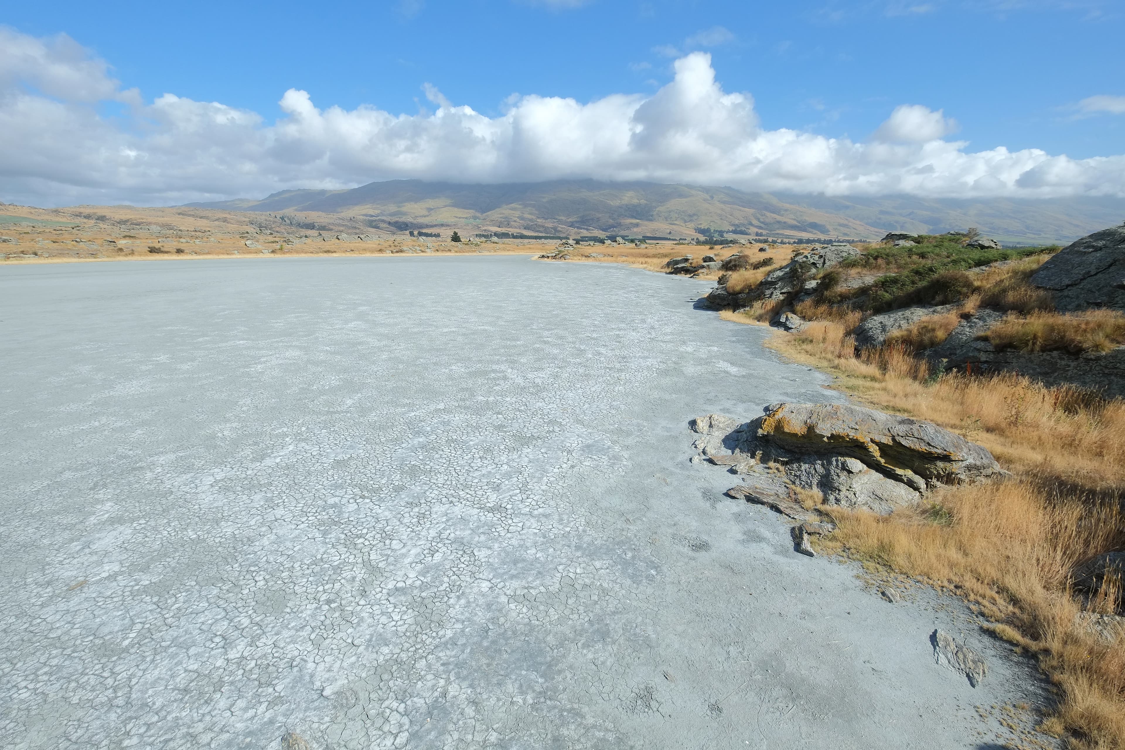 View over Sutton Salt Lake