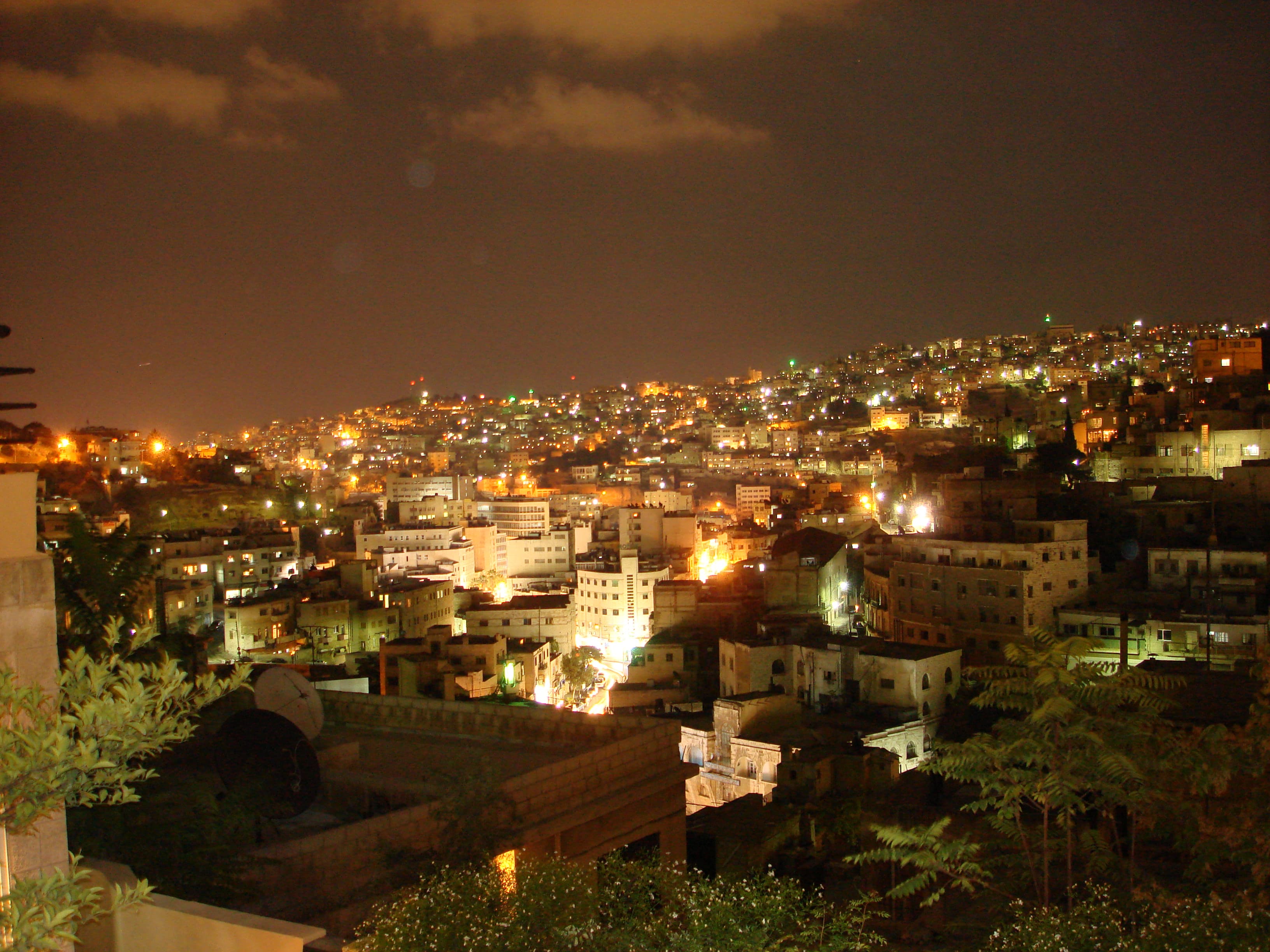 Amman Night Down Town