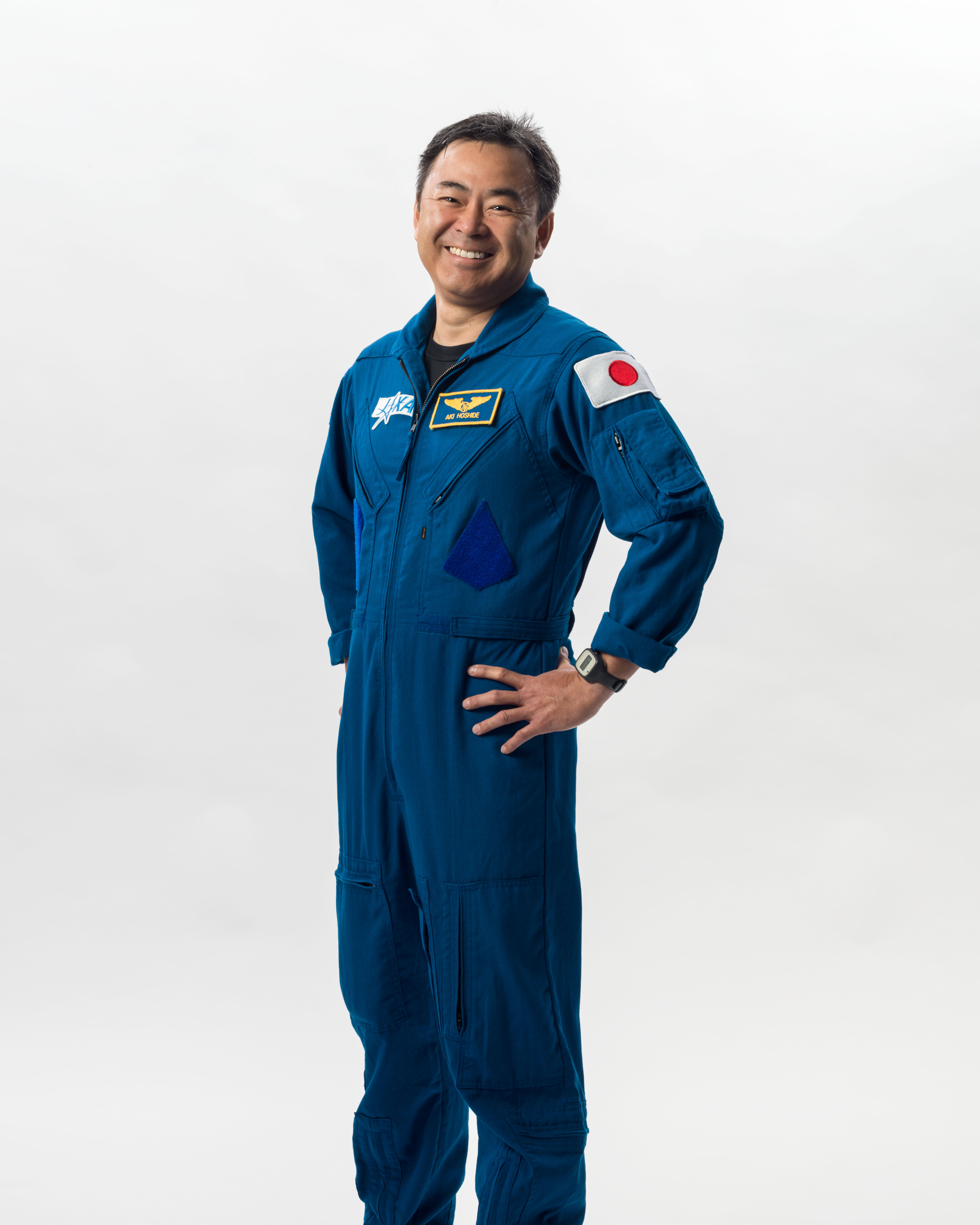 Akihiko Hoshide, official portrait (2020)