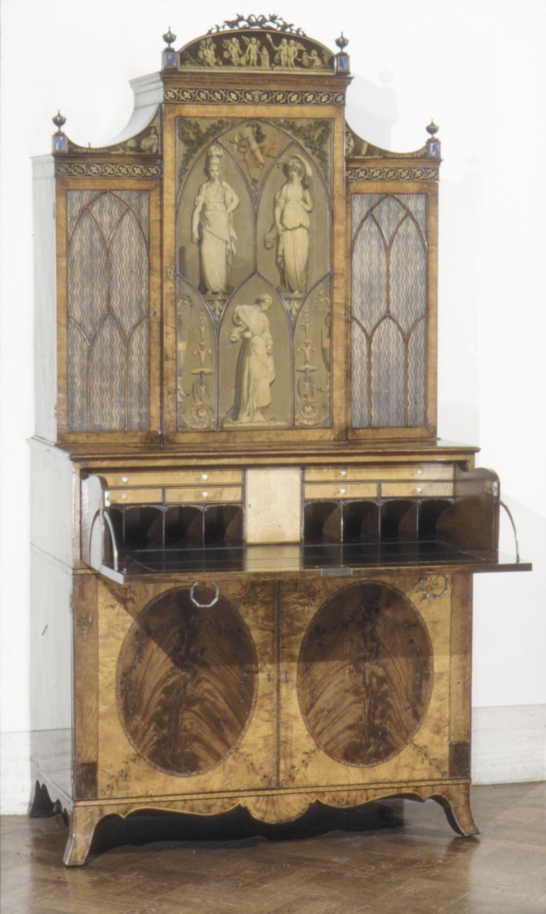 Secretary and bookcase MET ES6730