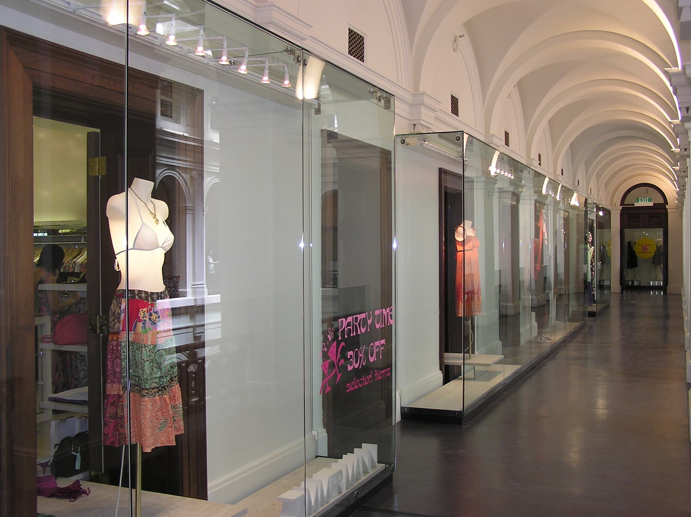 Melbourne Old Post Office Interior Arcade