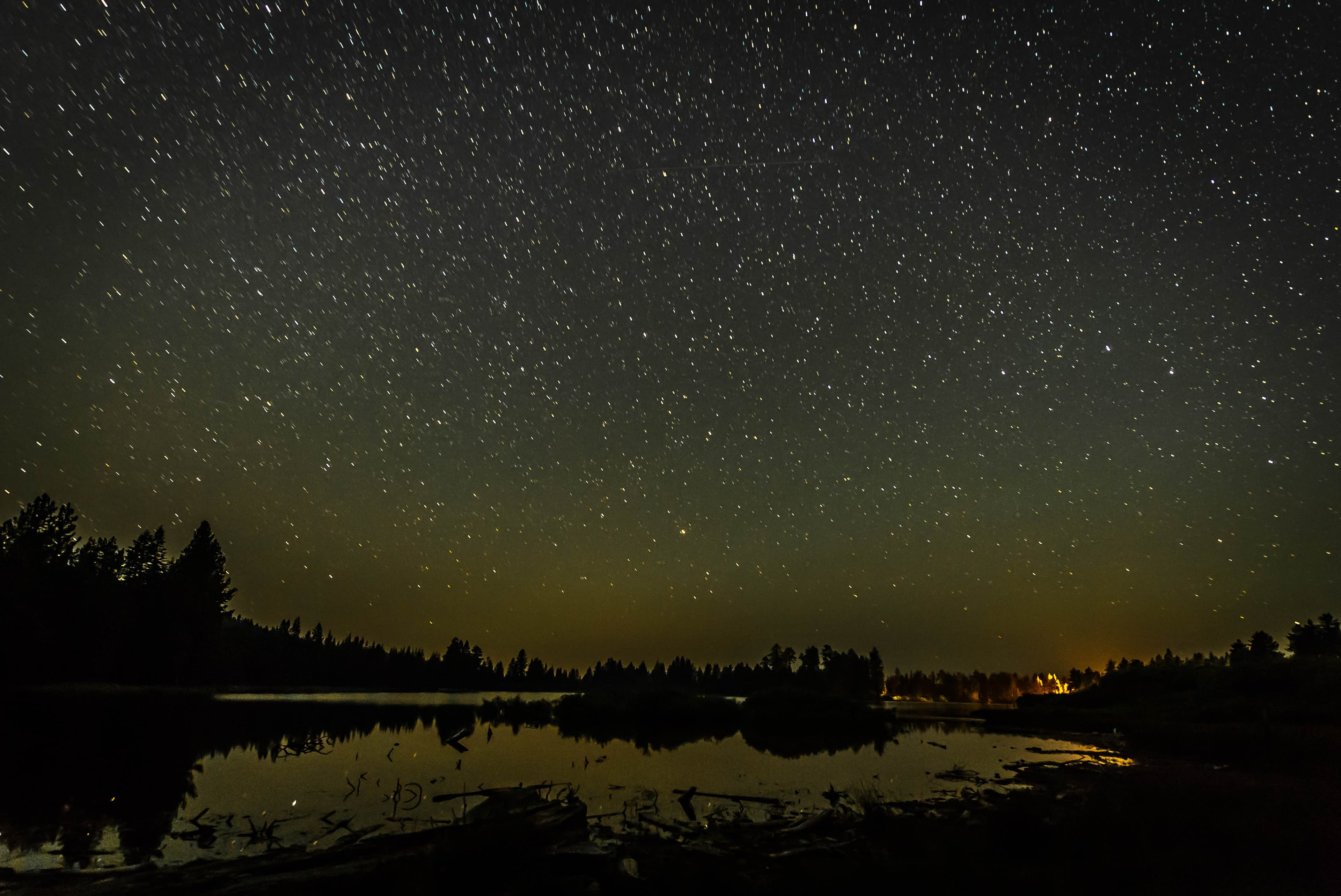 Stars over Reflection Lake (22176638426)
