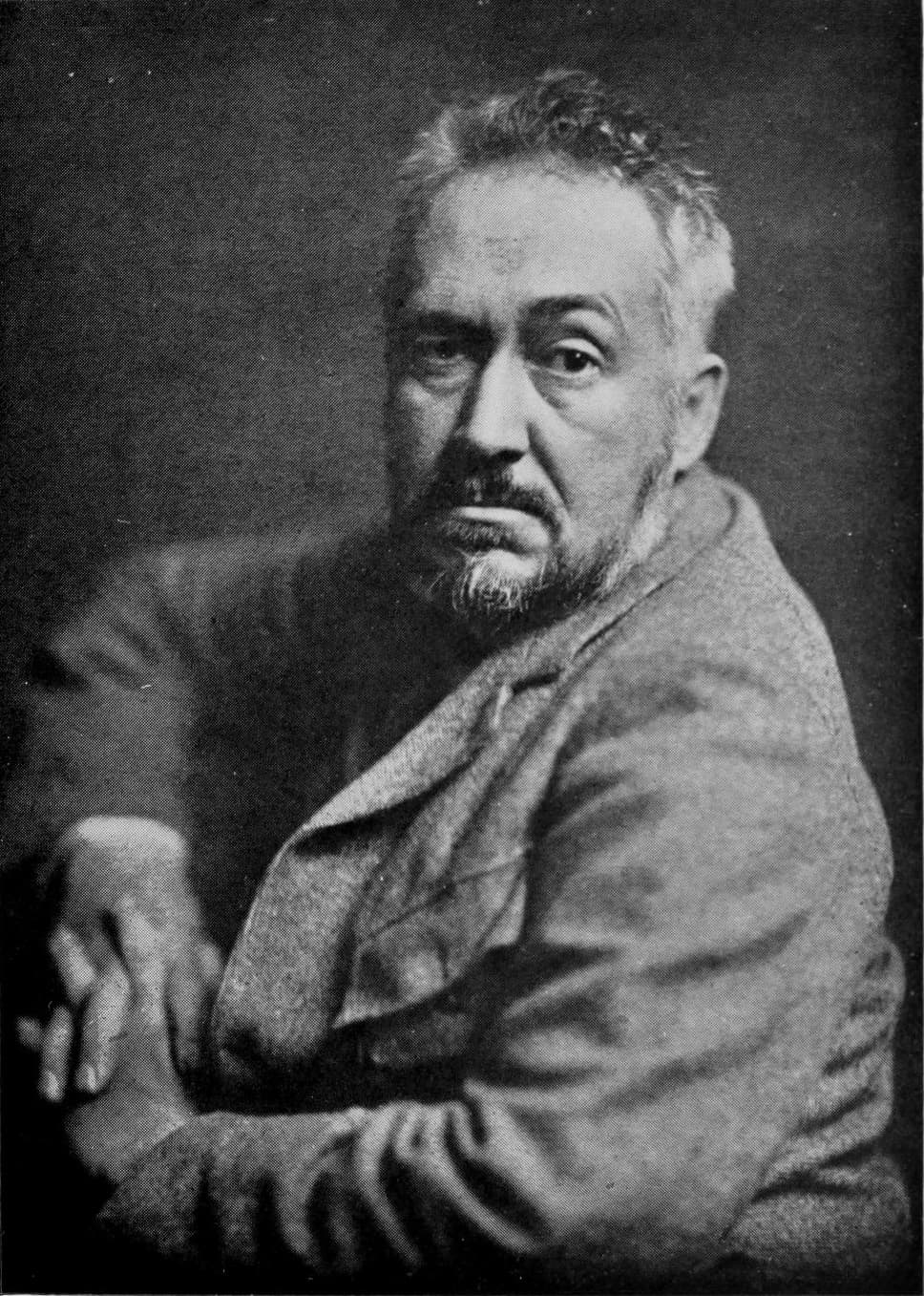 Portrait photograph of Thomas Eakins