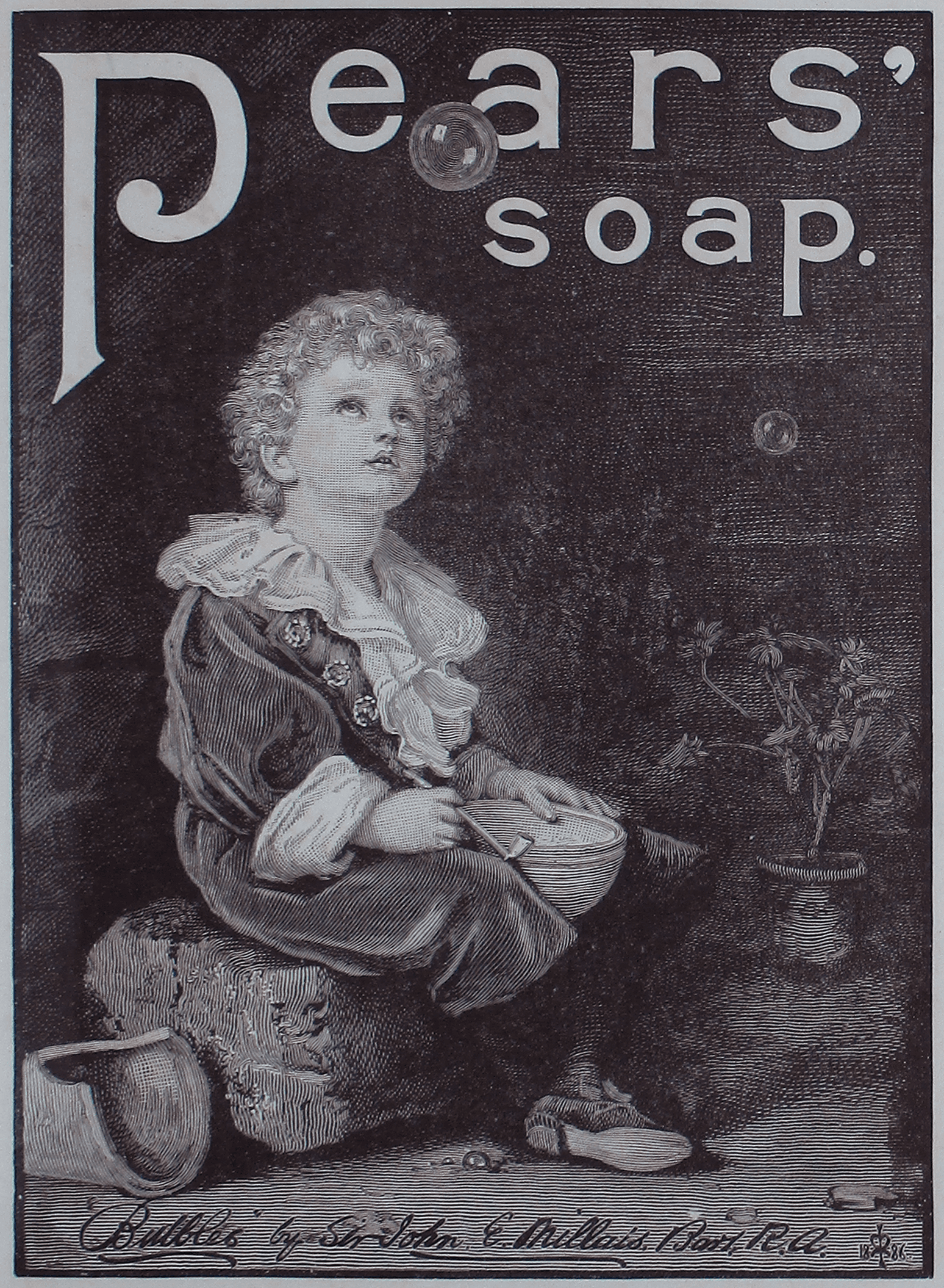 Bubbles by Sir John E Millais