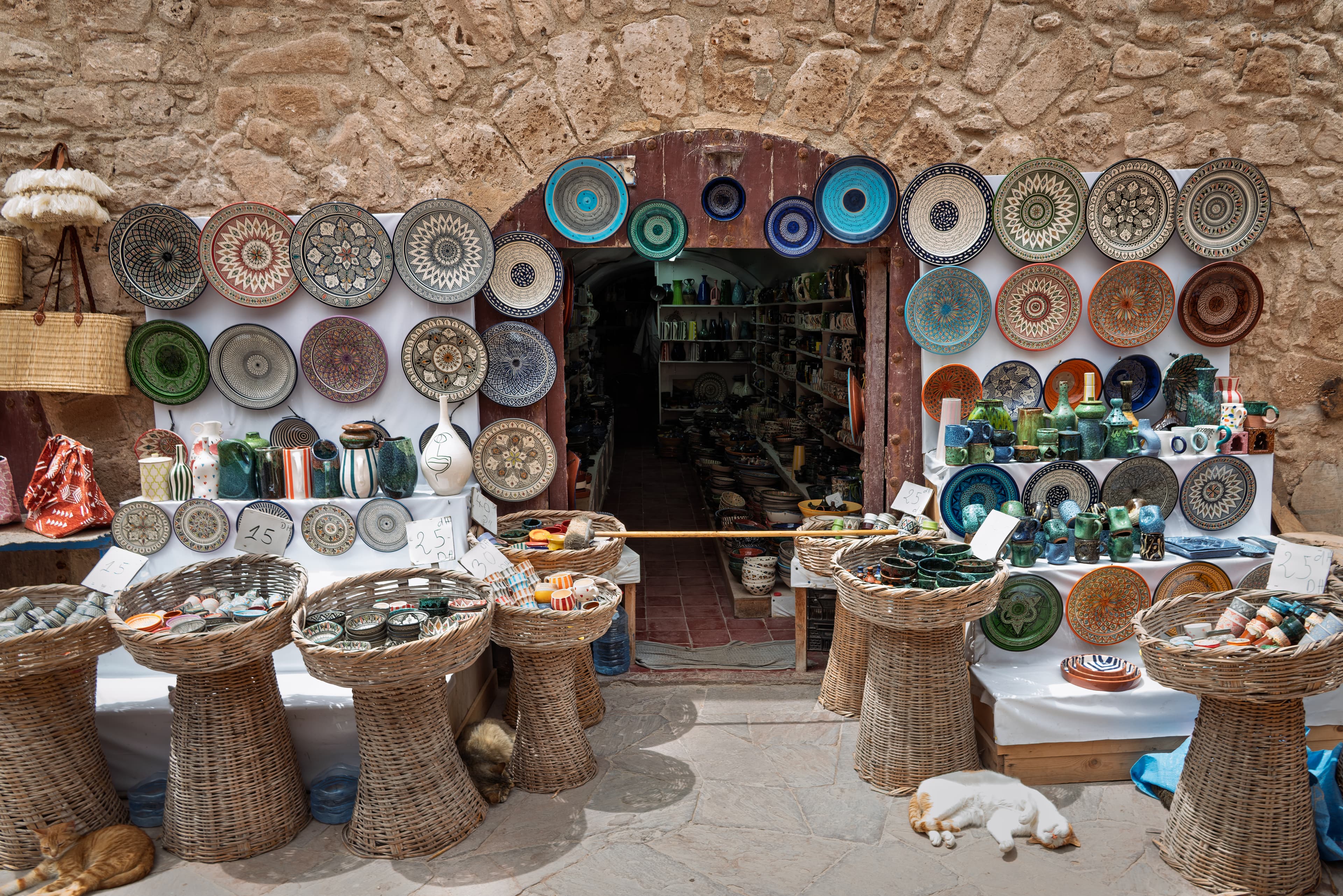 Ceramics Vendor, Essaouira