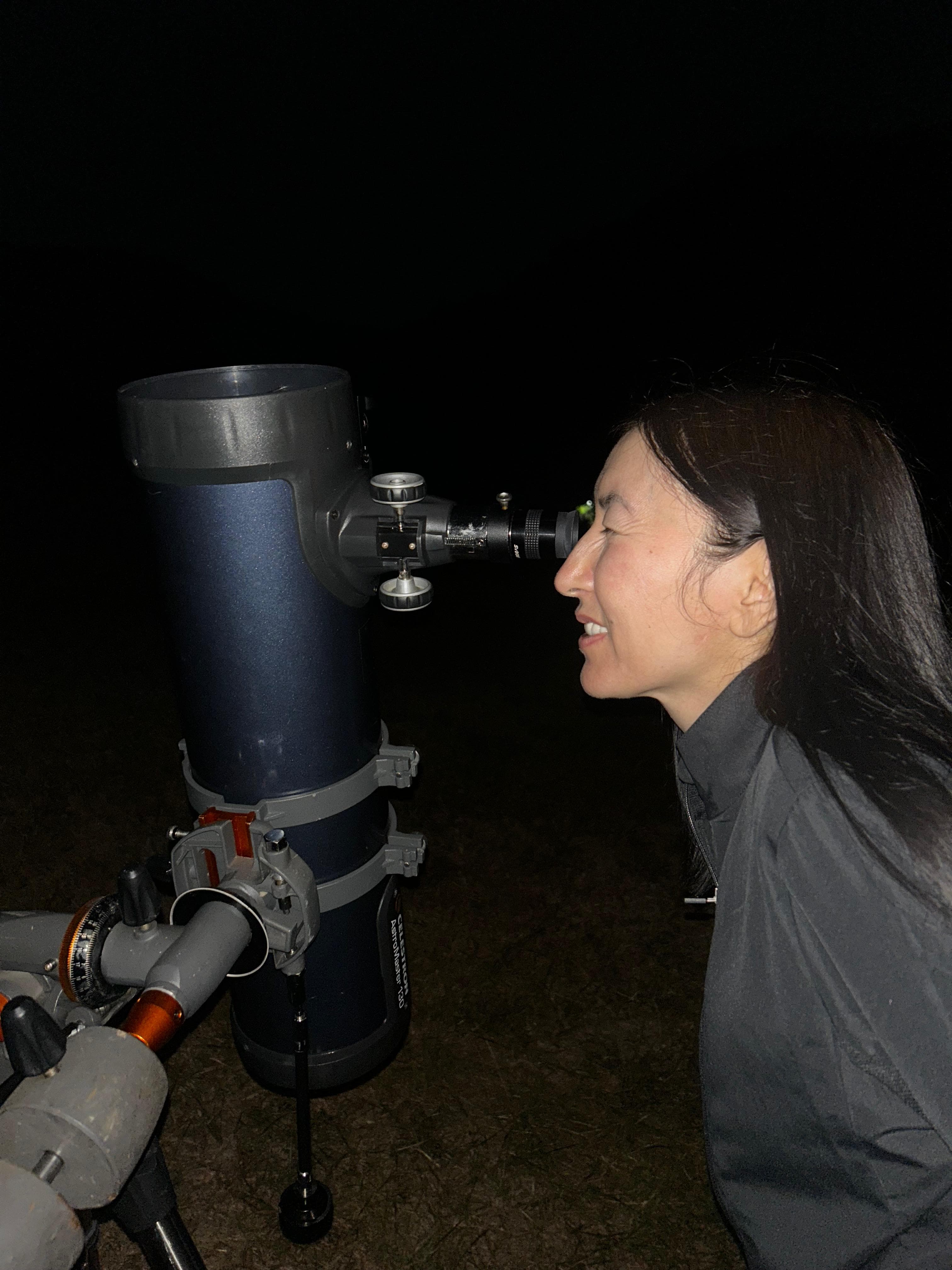 Stargazing at Saturn Rings