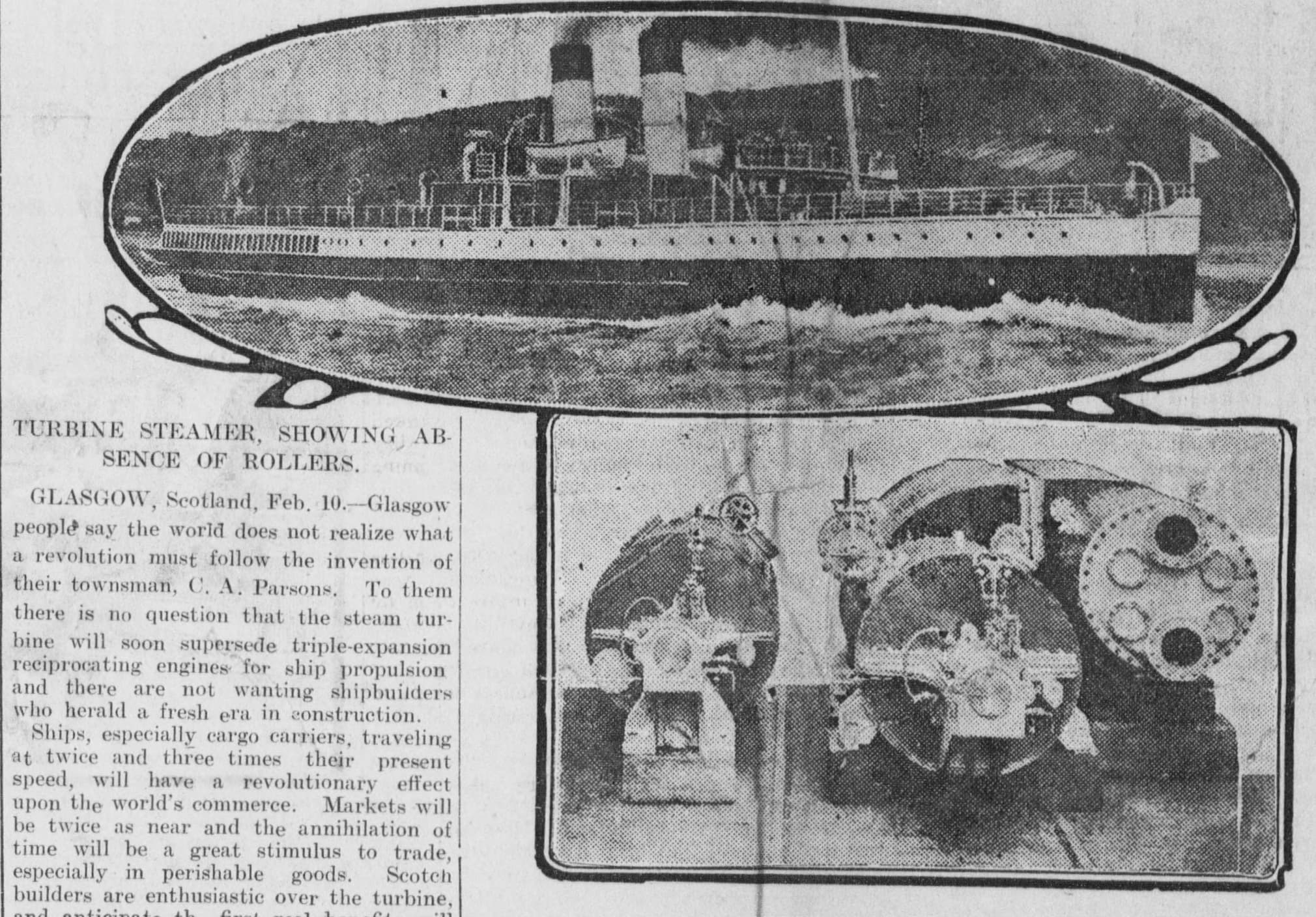 Turbine Steamers