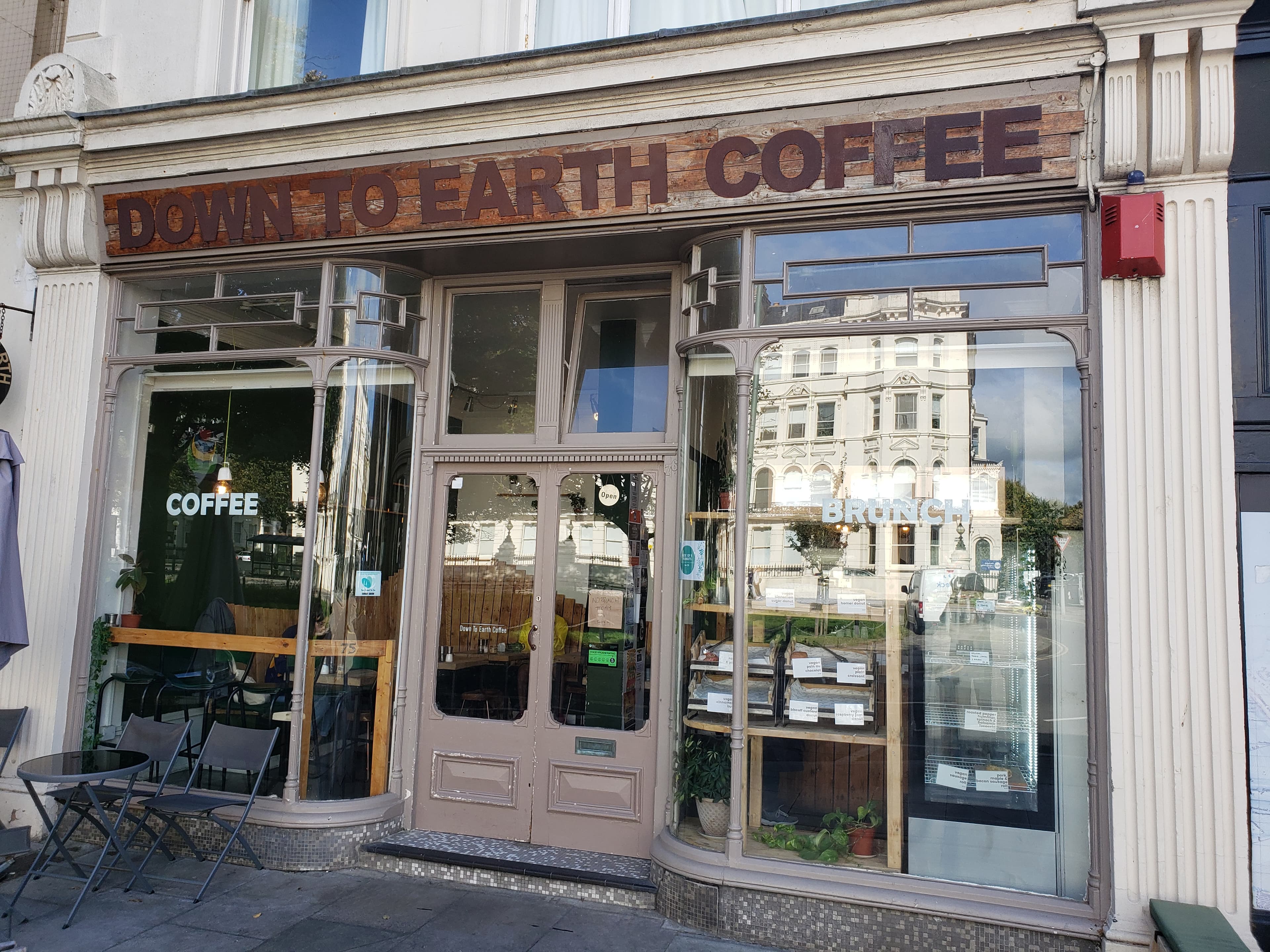 Down to Earth Coffee Storefront